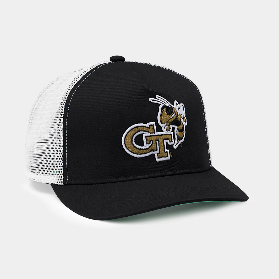 Georgia Tech Vintage Buzz Mascot Trucker Hat - Image 2
