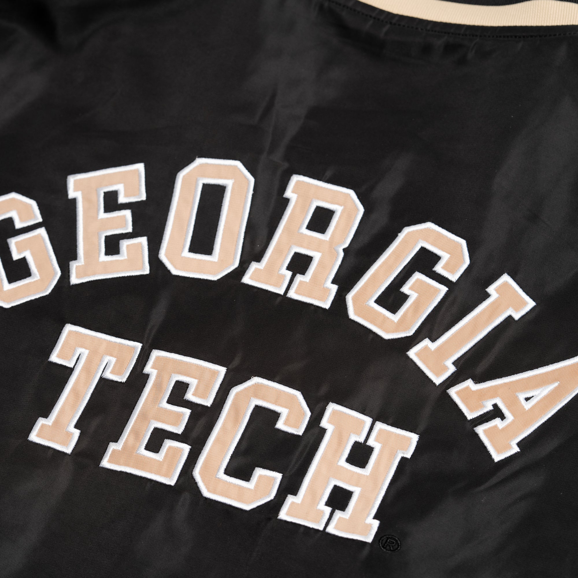 Georgia Tech Vintage Logo Bomber Jacket - Image 3