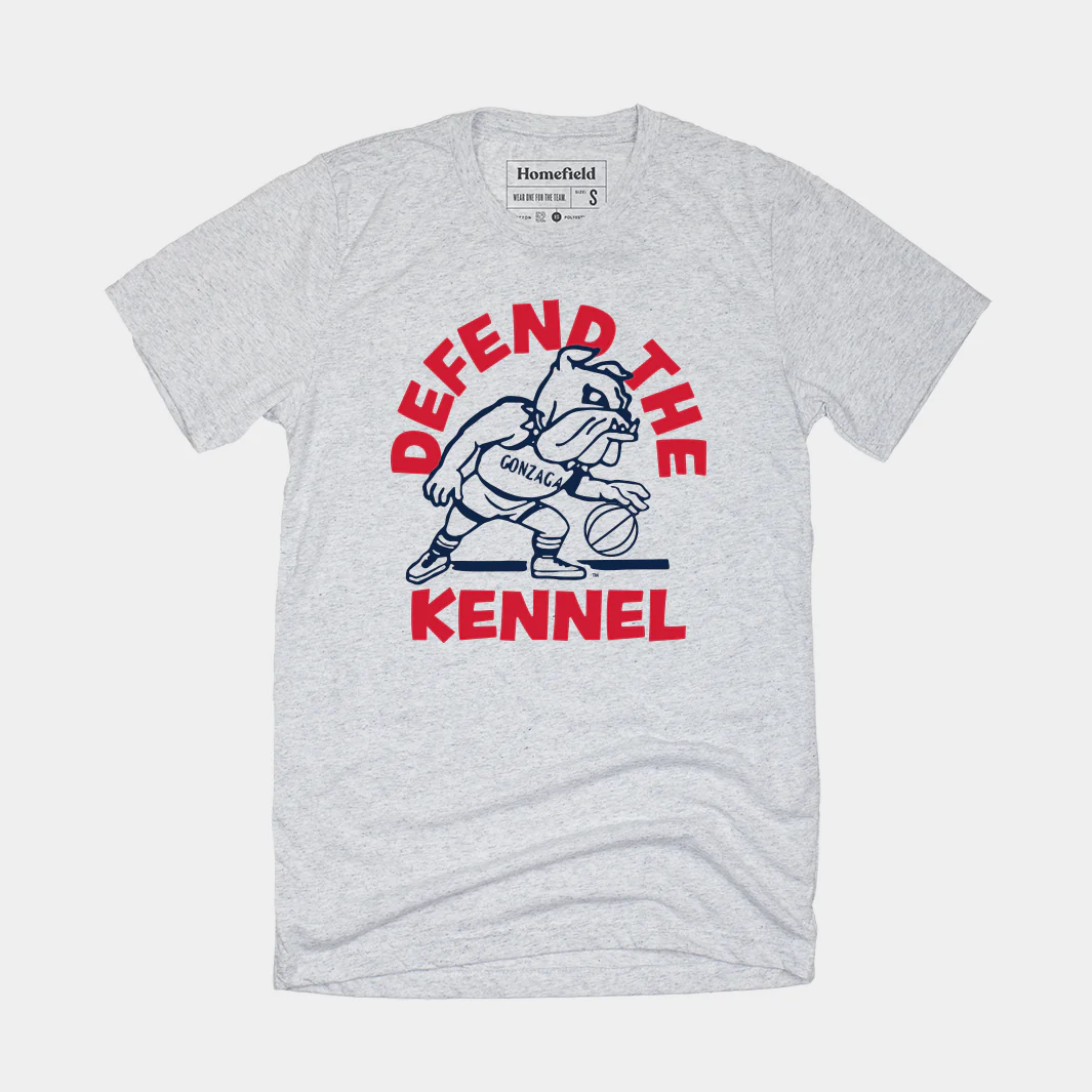 Vintage Defend the Kennel Gonzaga Basketball Tee