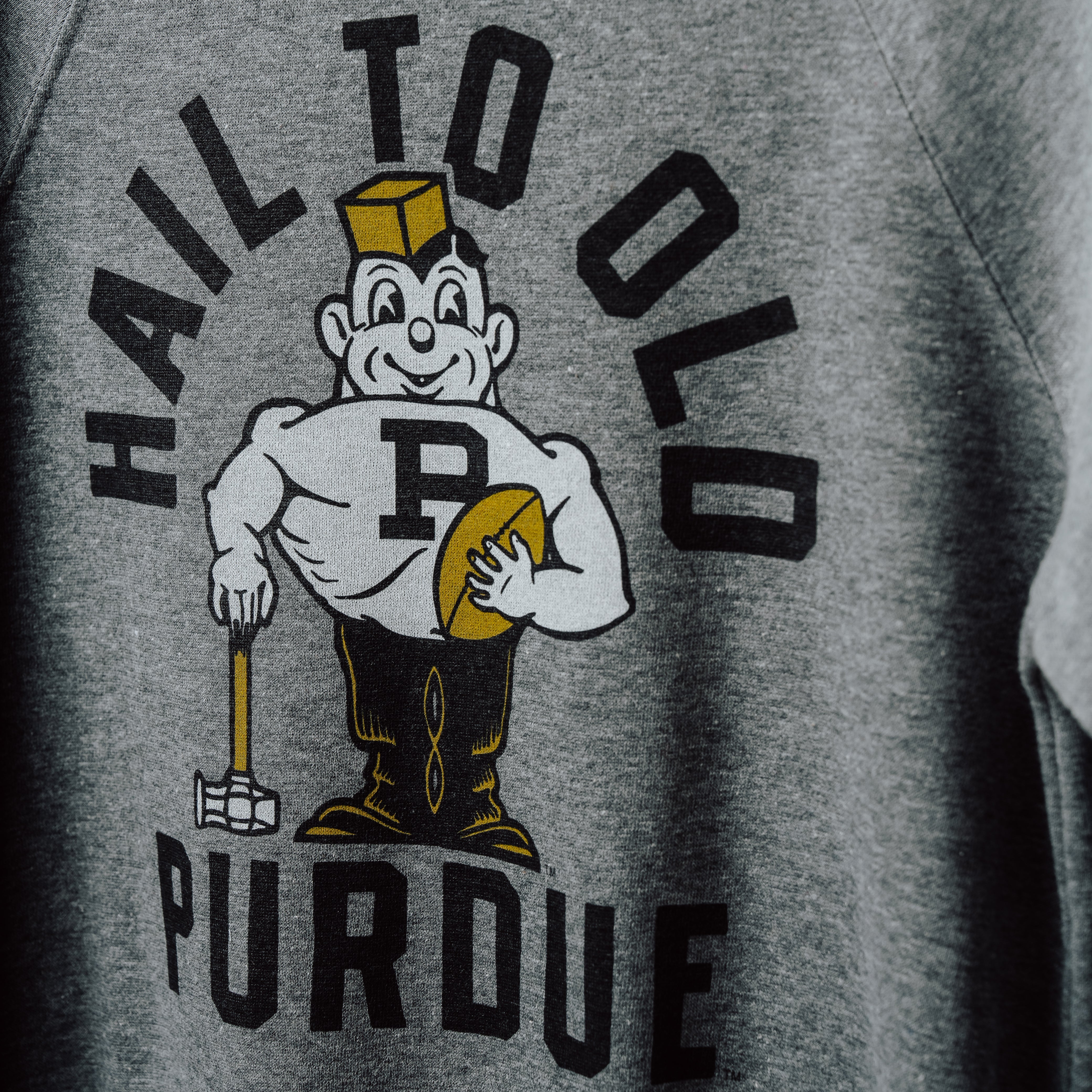 "Hail to Old Purdue" Vintage Pete Logo Crewneck - Image 2
