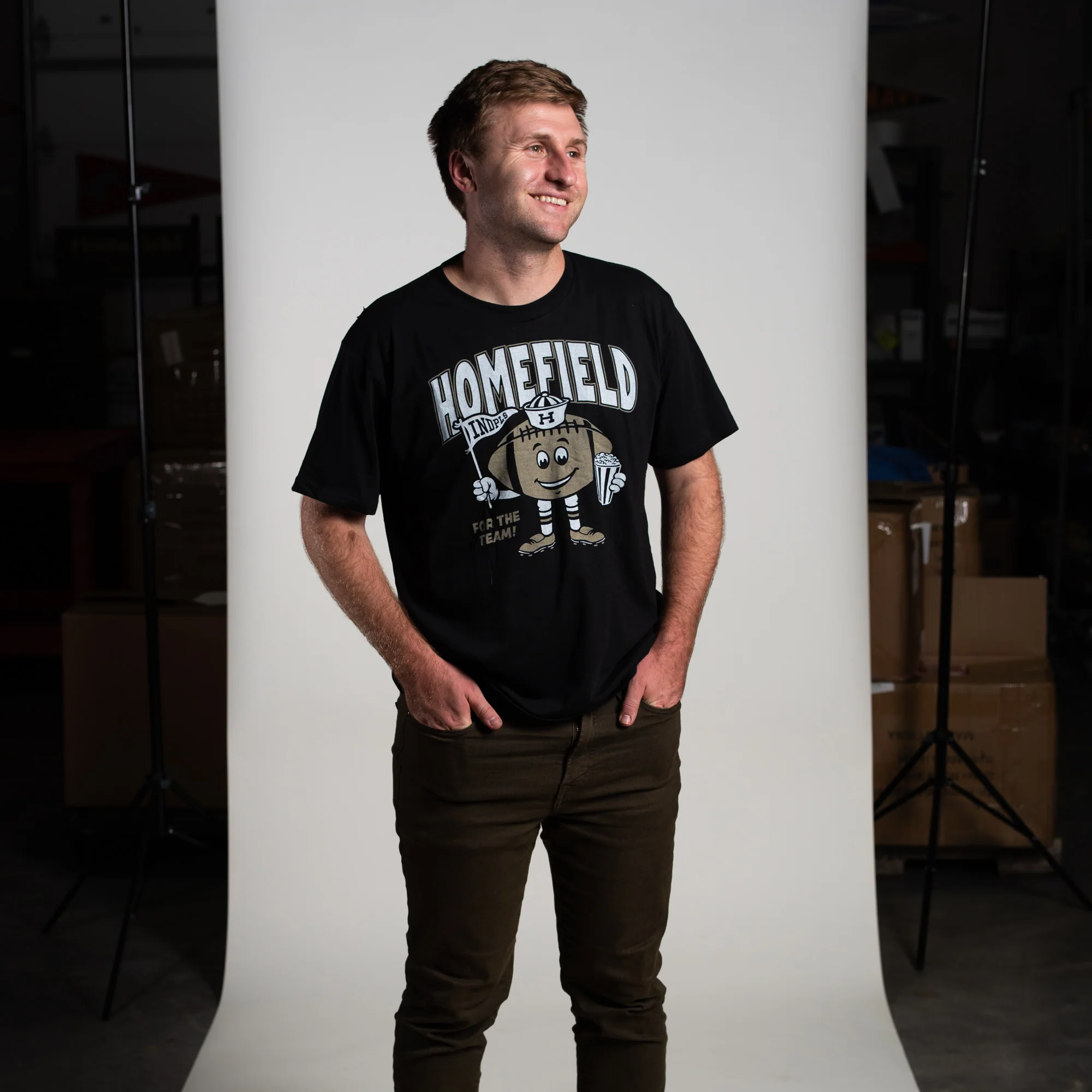 Homefield Sailor Hat Football Mascot Tee - Image 2