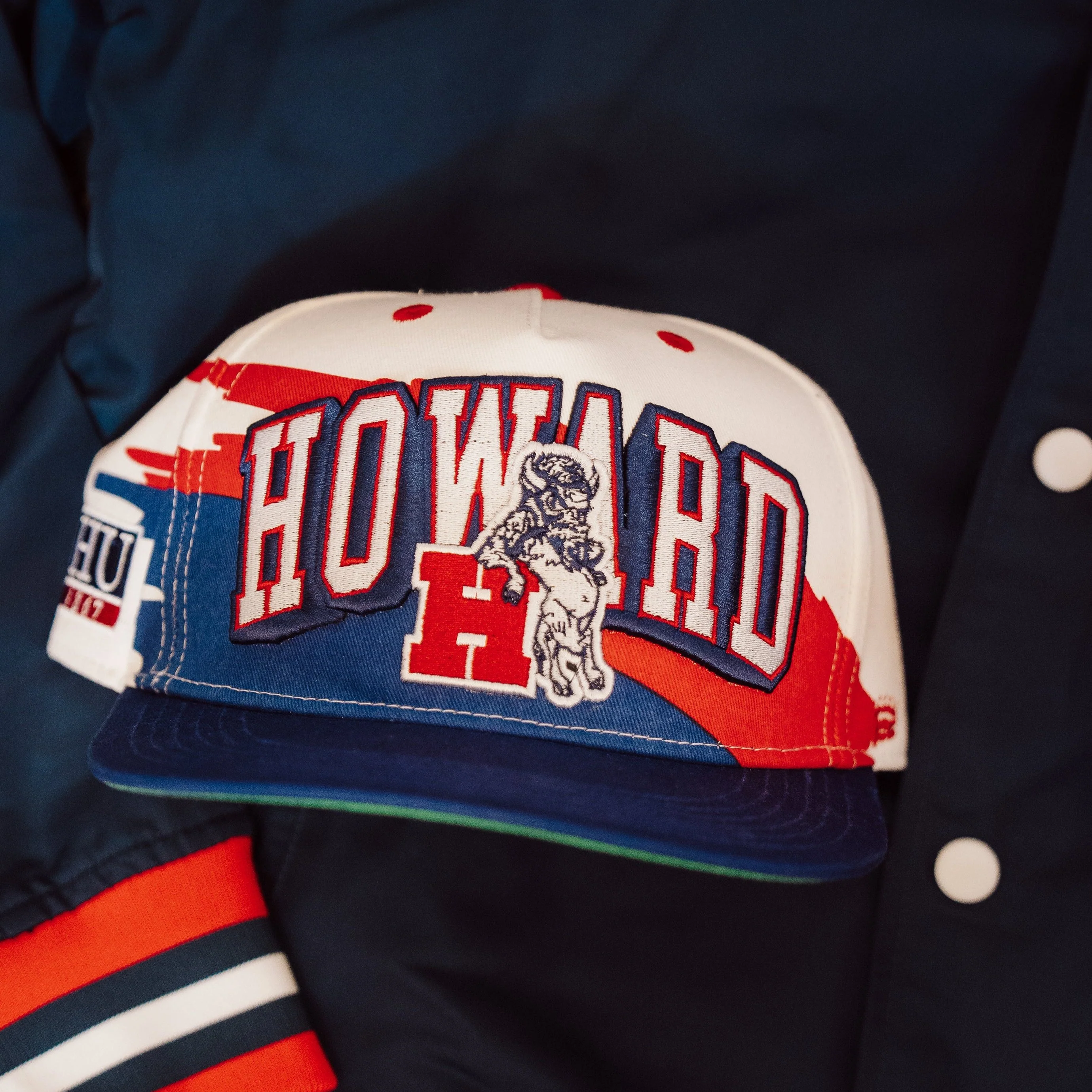 Howard Bison Retro '90s-Inspired Snapback - Image 4