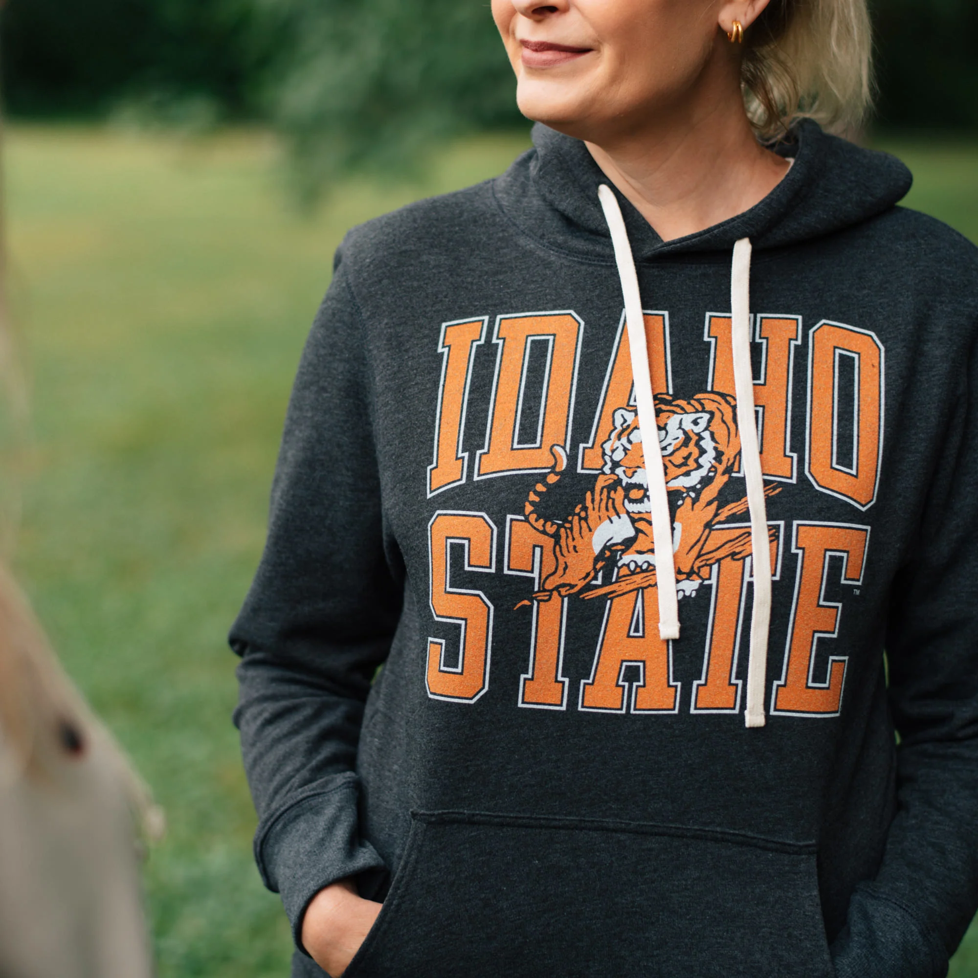 Idaho State Bengals 1970s Vintage Logo Hoodie - Image 2