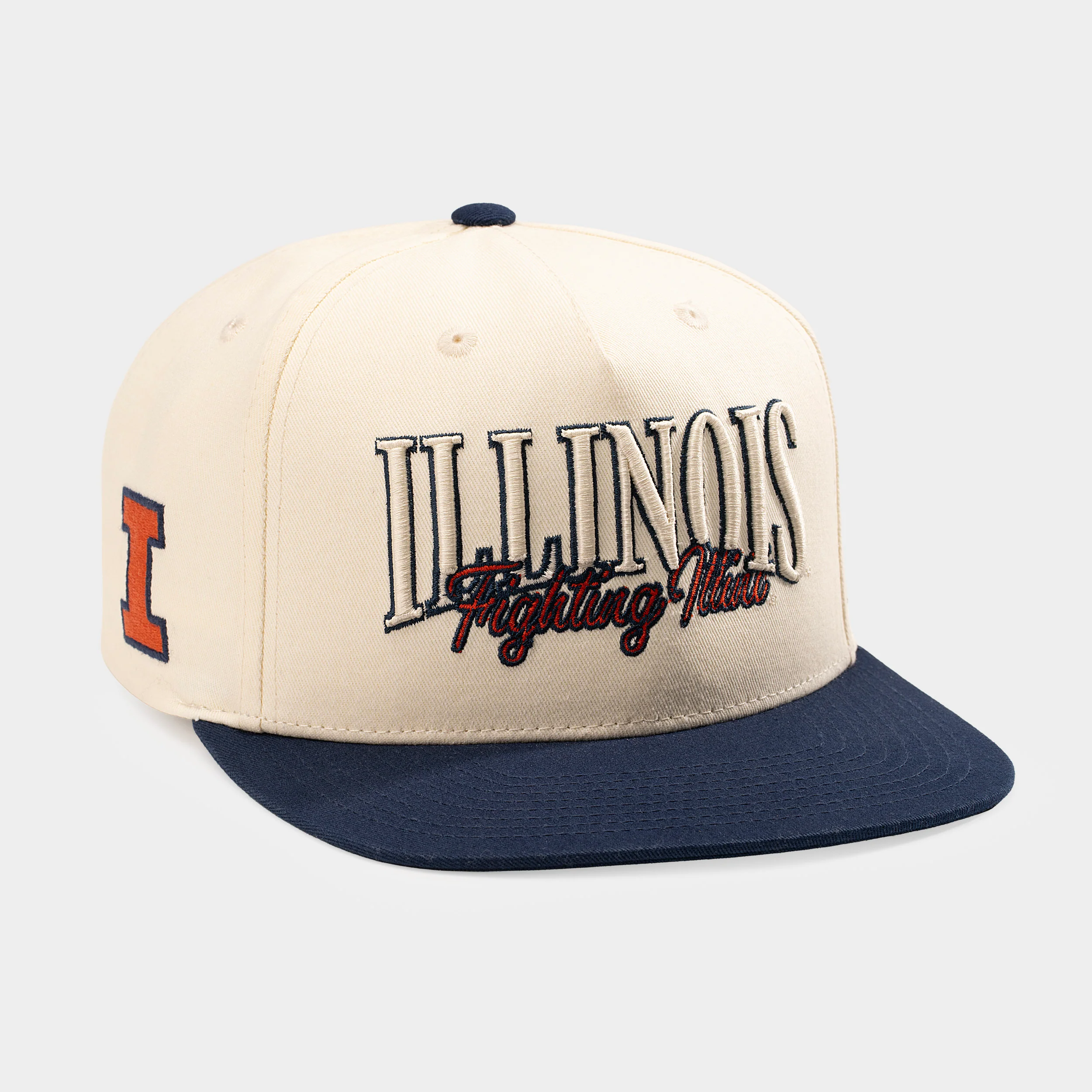 Illinois Fighting Illini Two-Tone Snapback Hat - Image 2