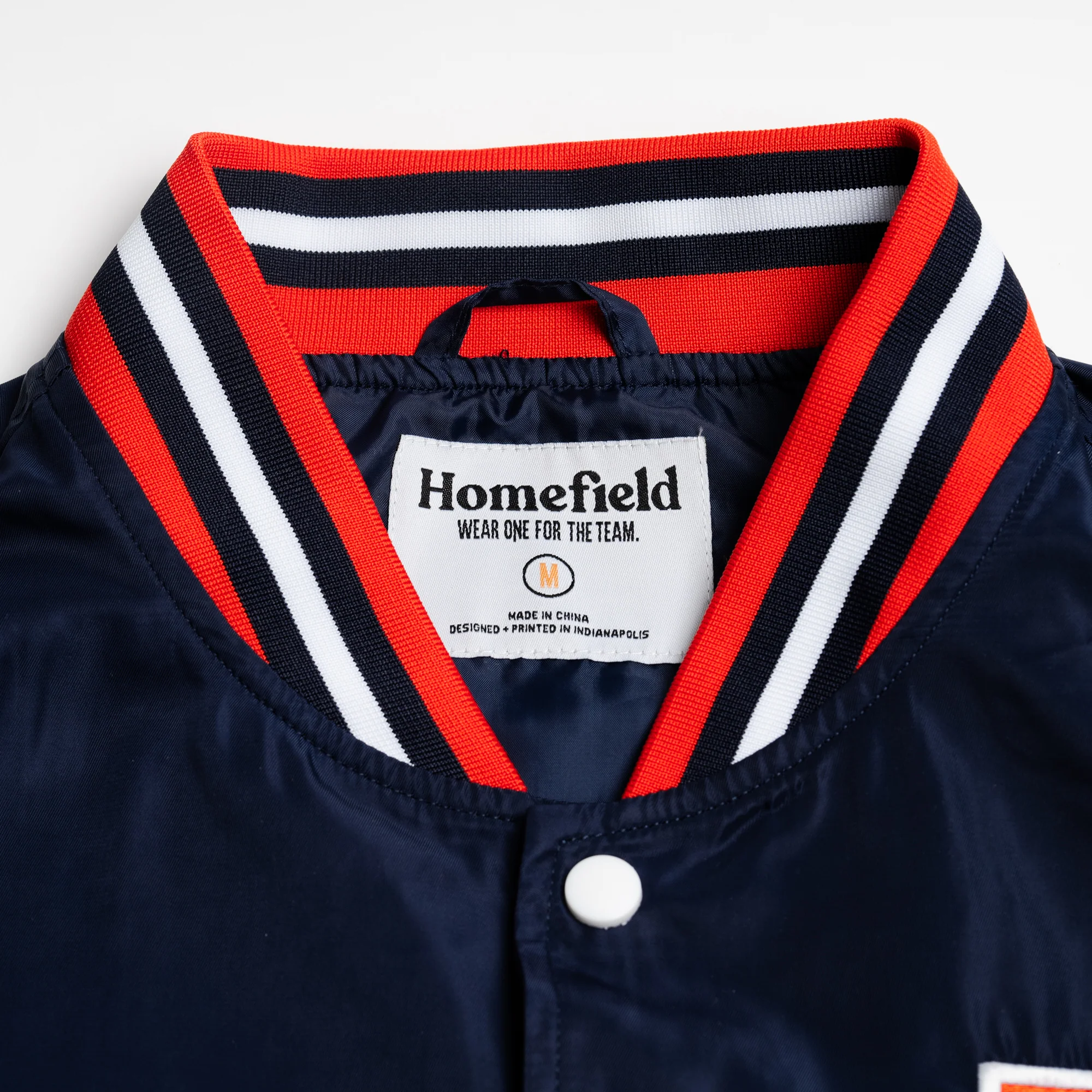 Illinois Fighting Illini Vintage Script Bomber Jacket - Image 4
