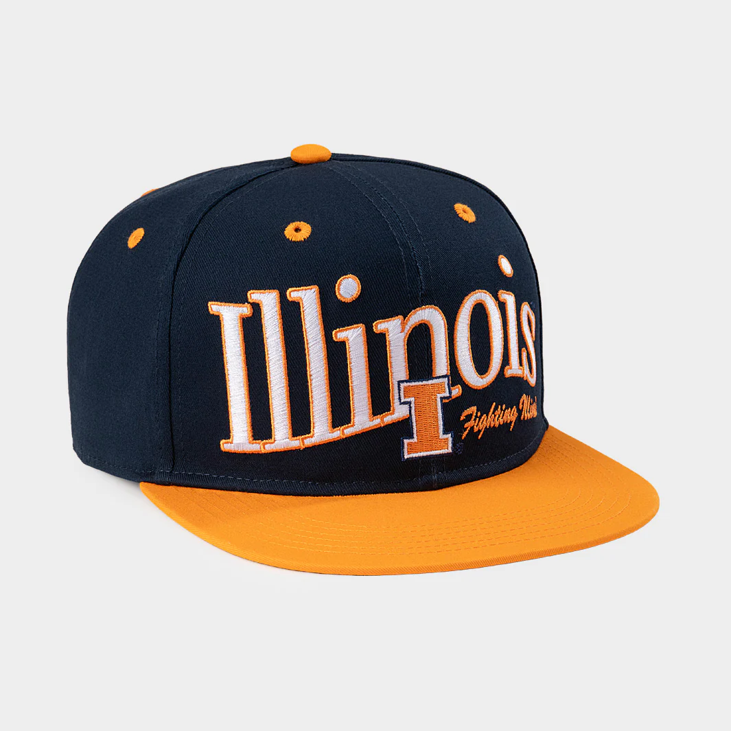 Illinois Football Kickoff Snapback Hat - Image 2