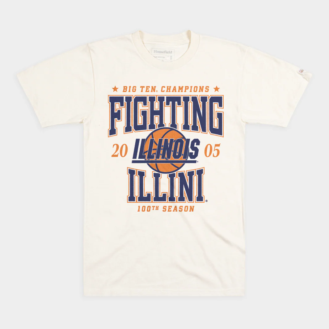 Illinois Men's Basketball 2005 Big Ten Champs Tee