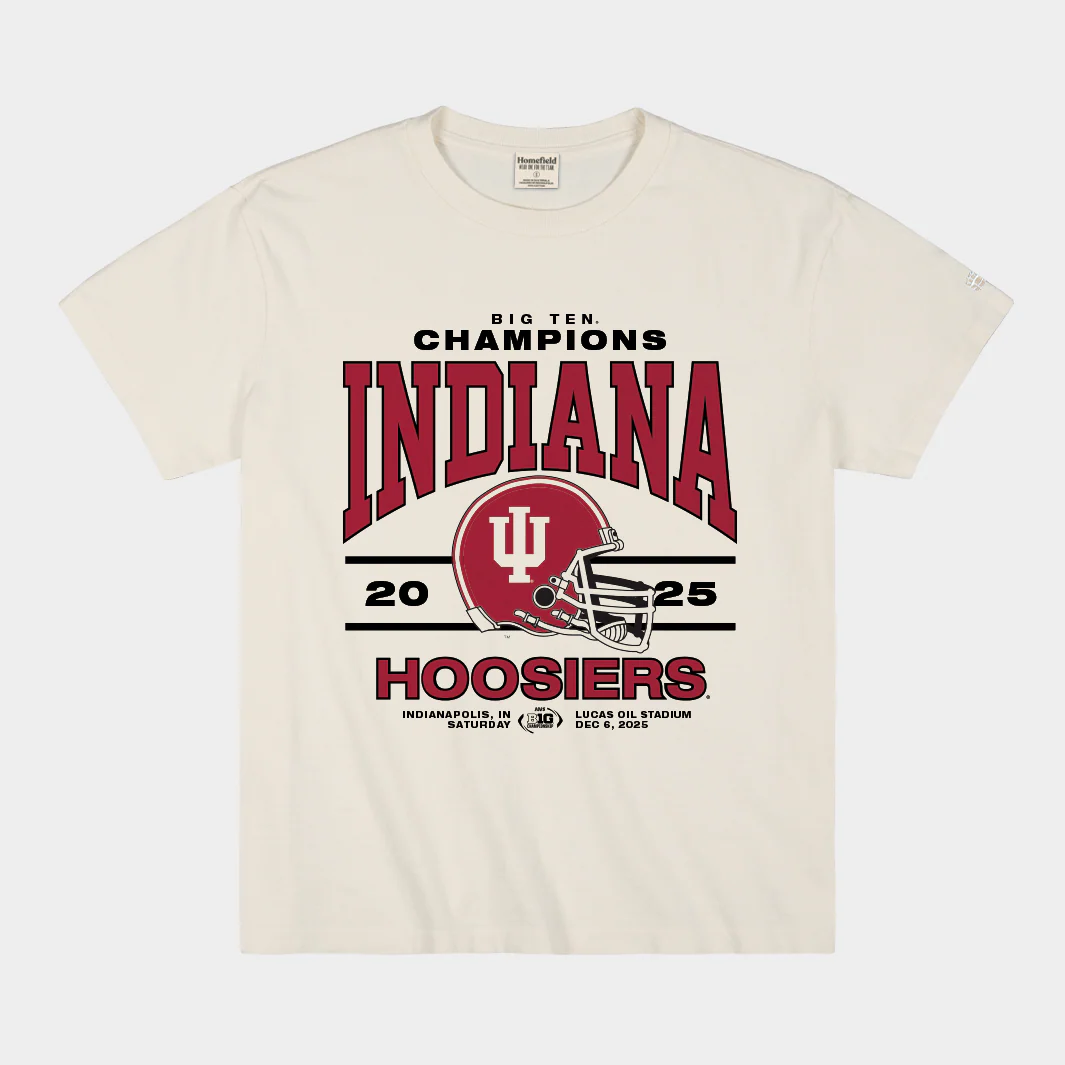 Indiana 2025 Big Ten Champs Heavyweight Tee