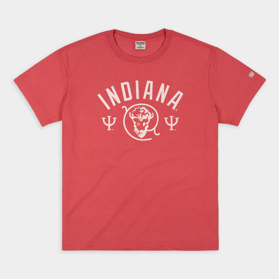 Indiana Go Big Red Vintage Heavyweight Tee