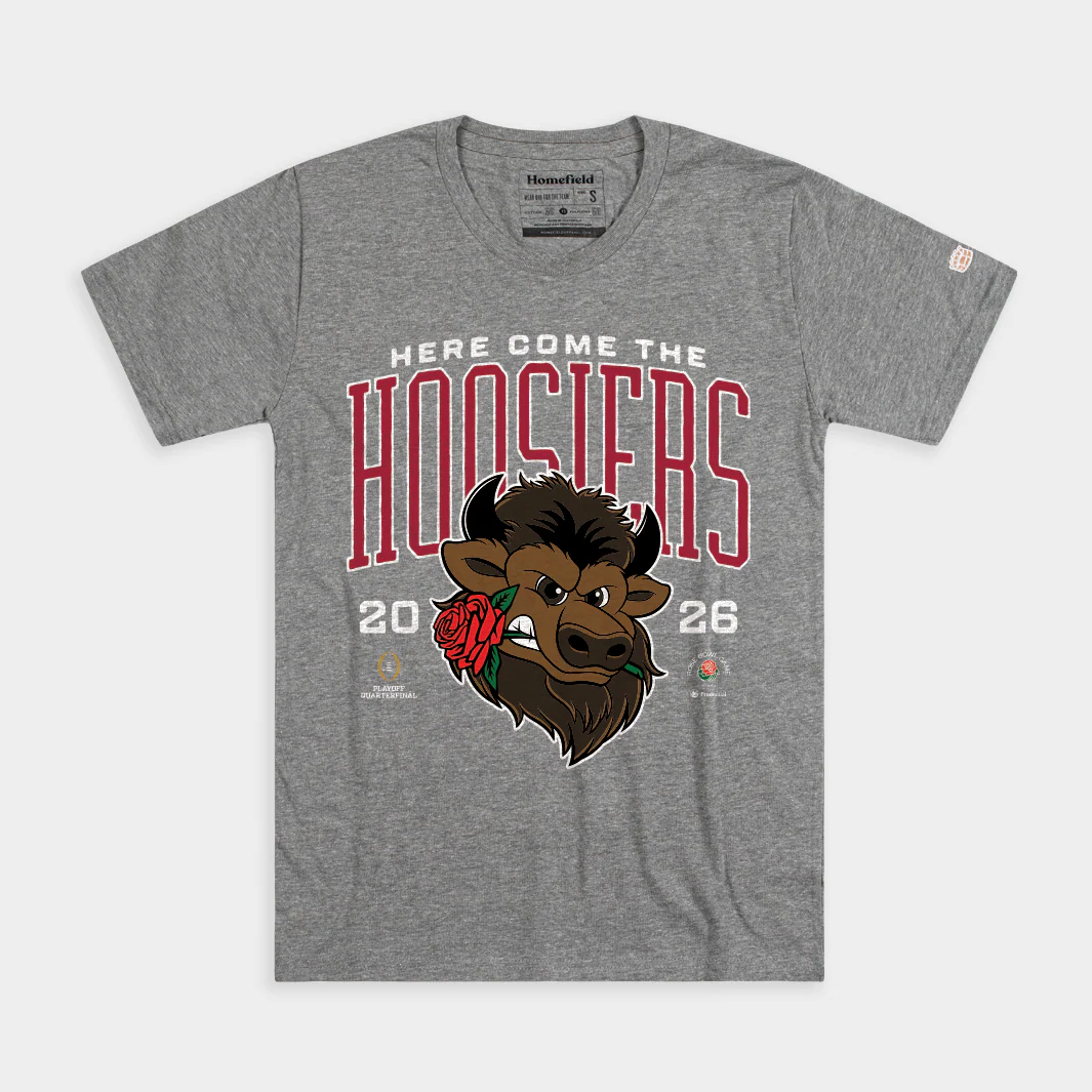 Indiana "Here Come the Hoosiers" 2026 Rose Bowl Tee