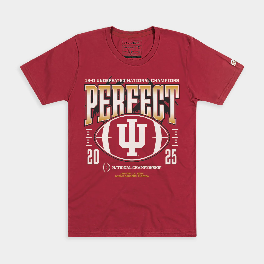 Indiana Hoosiers 2025 Perfect Season Tee