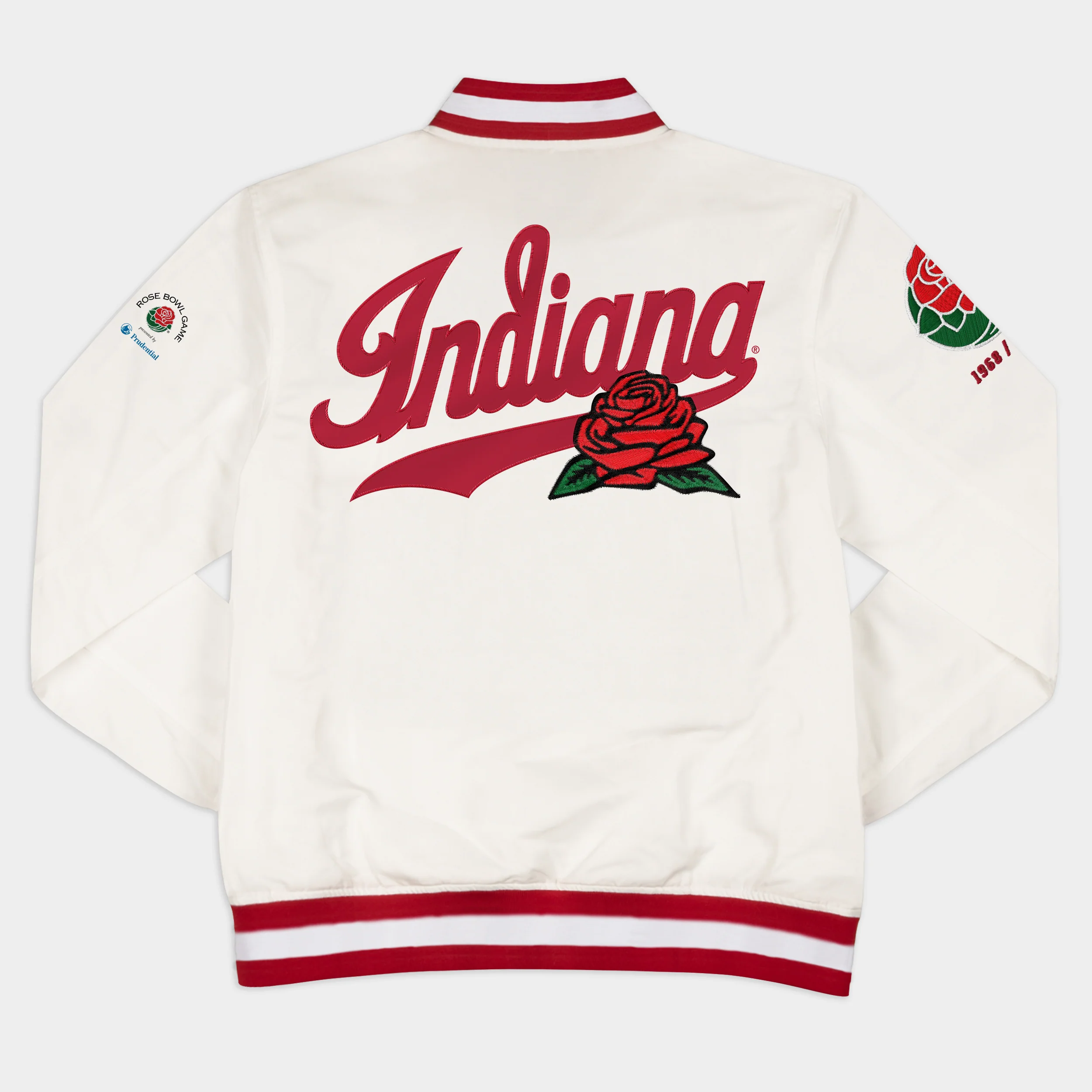 PREORDER - Indiana Hoosiers 2026 Rose Bowl Bomber Jacket - Image 2