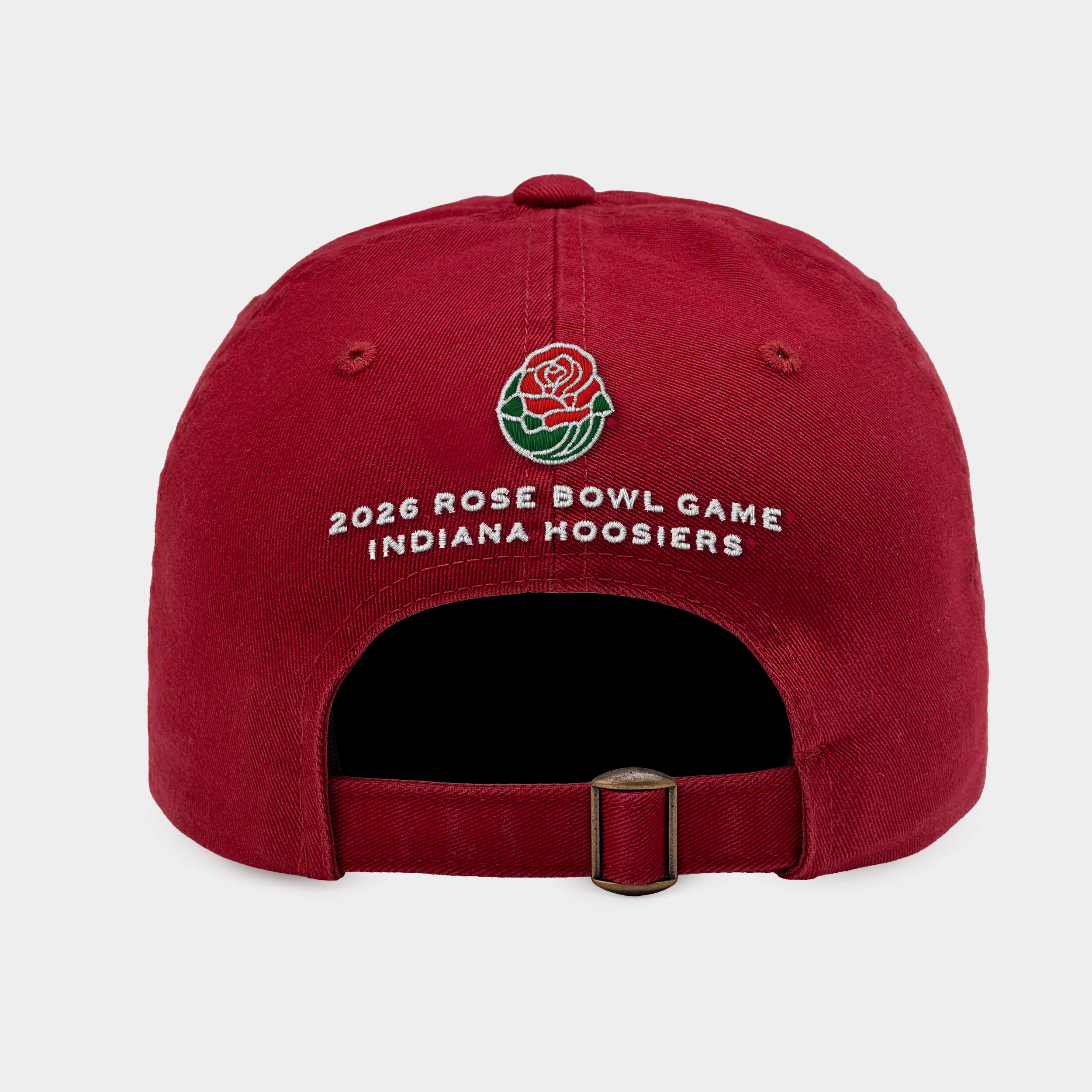 PREORDER - Indiana Hoosiers 2026 Rose Bowl Dad Hat - Image 3
