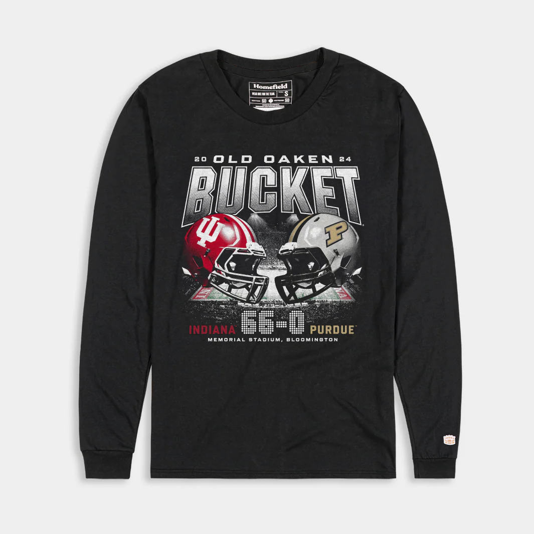 Indiana Old Oaken Bucket 66 to 0 Long Sleeve