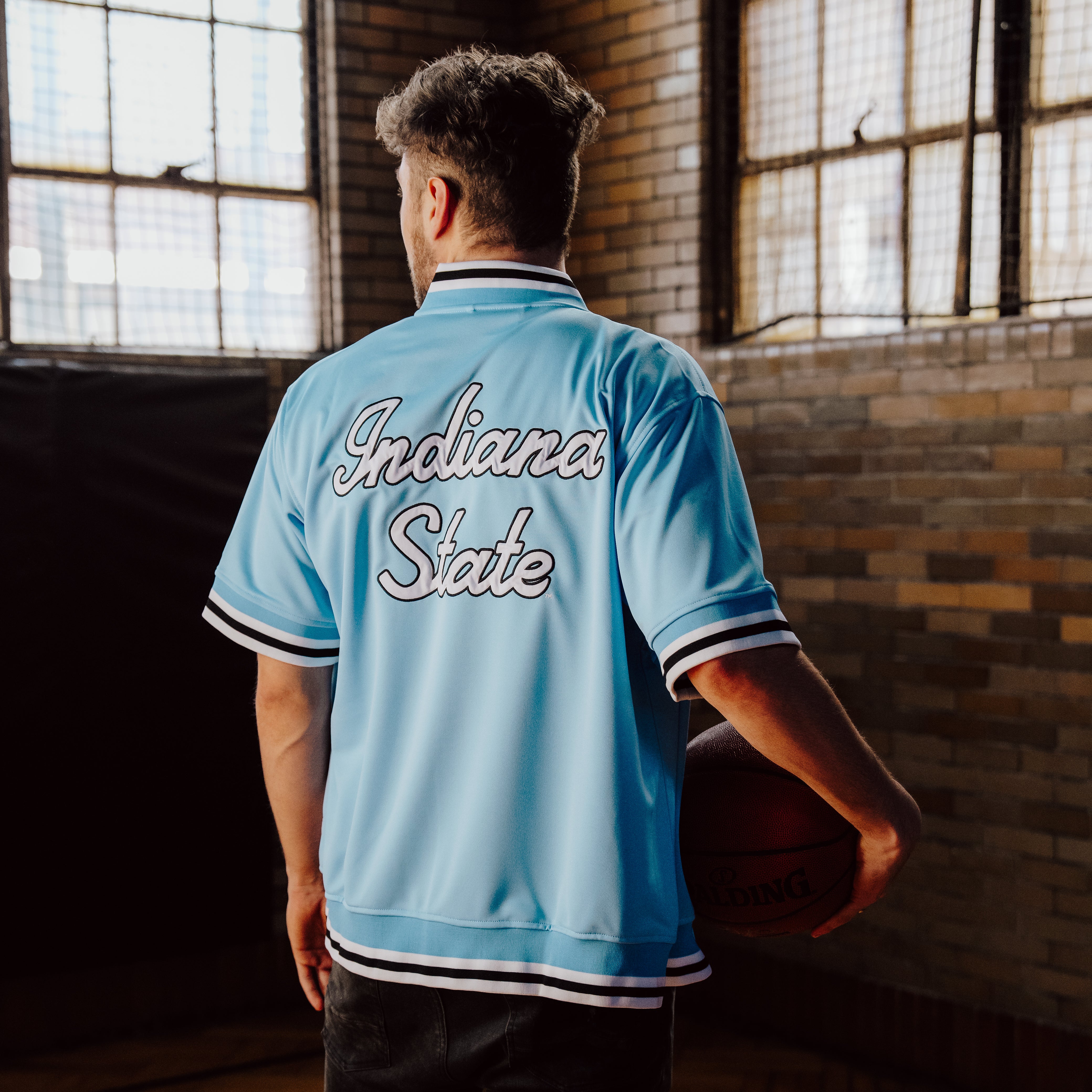 Indiana State Sycamores 1970s Vintage Shooting Shirt - Image 3