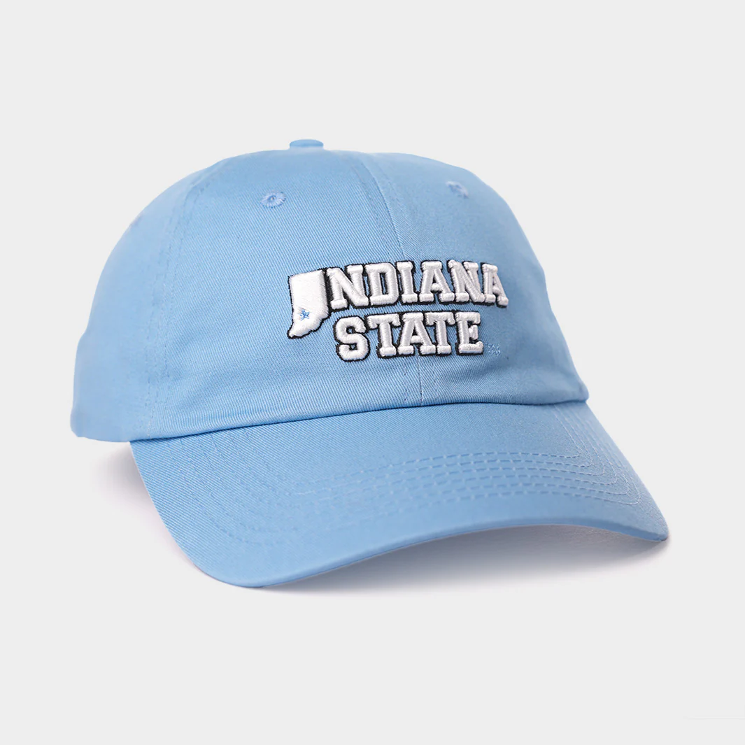 Indiana State Sycamores Classic Logo Dad Hat - Image 2