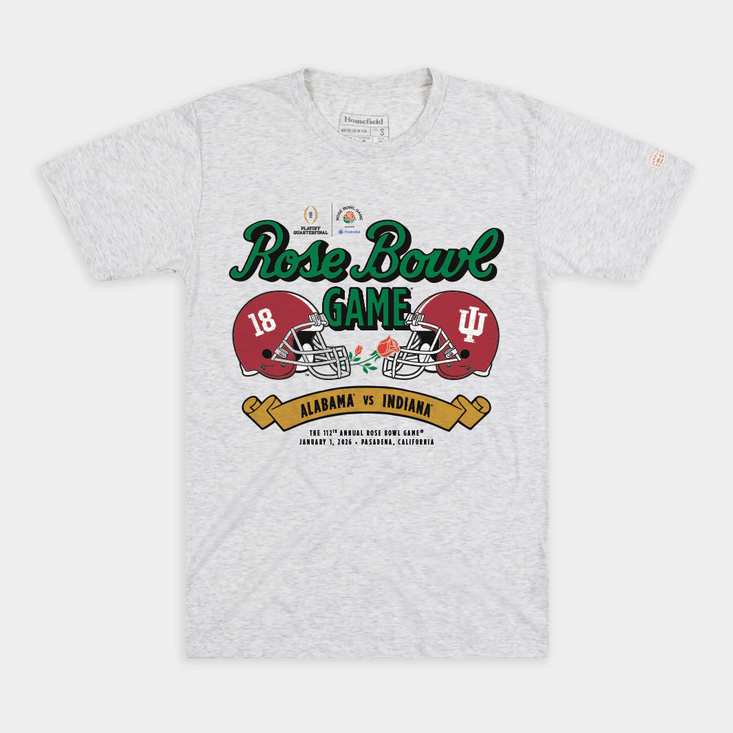 Indiana vs. Alabama 2026 Rose Bowl Tee