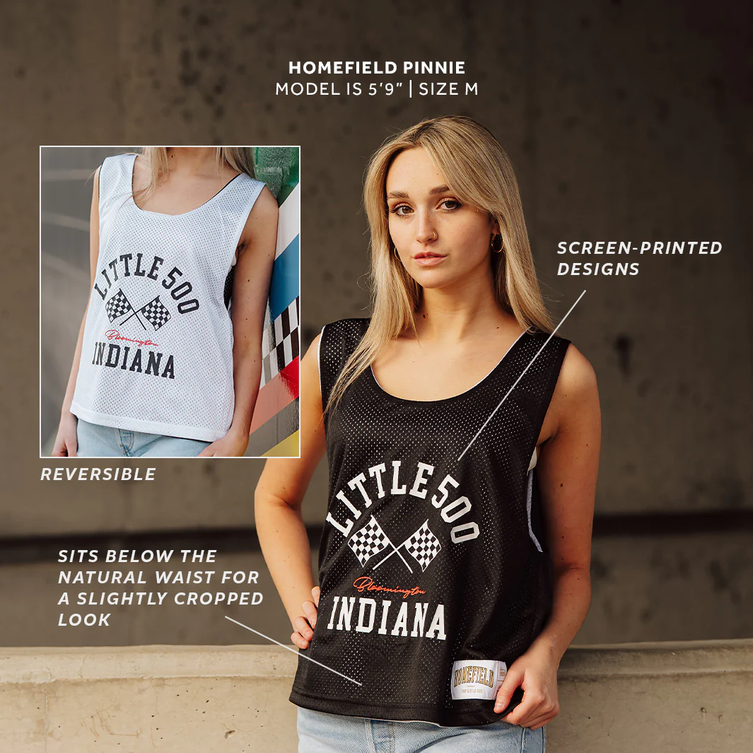 Indianapolis 500 Checkered Reversible Pinnie - Image 4