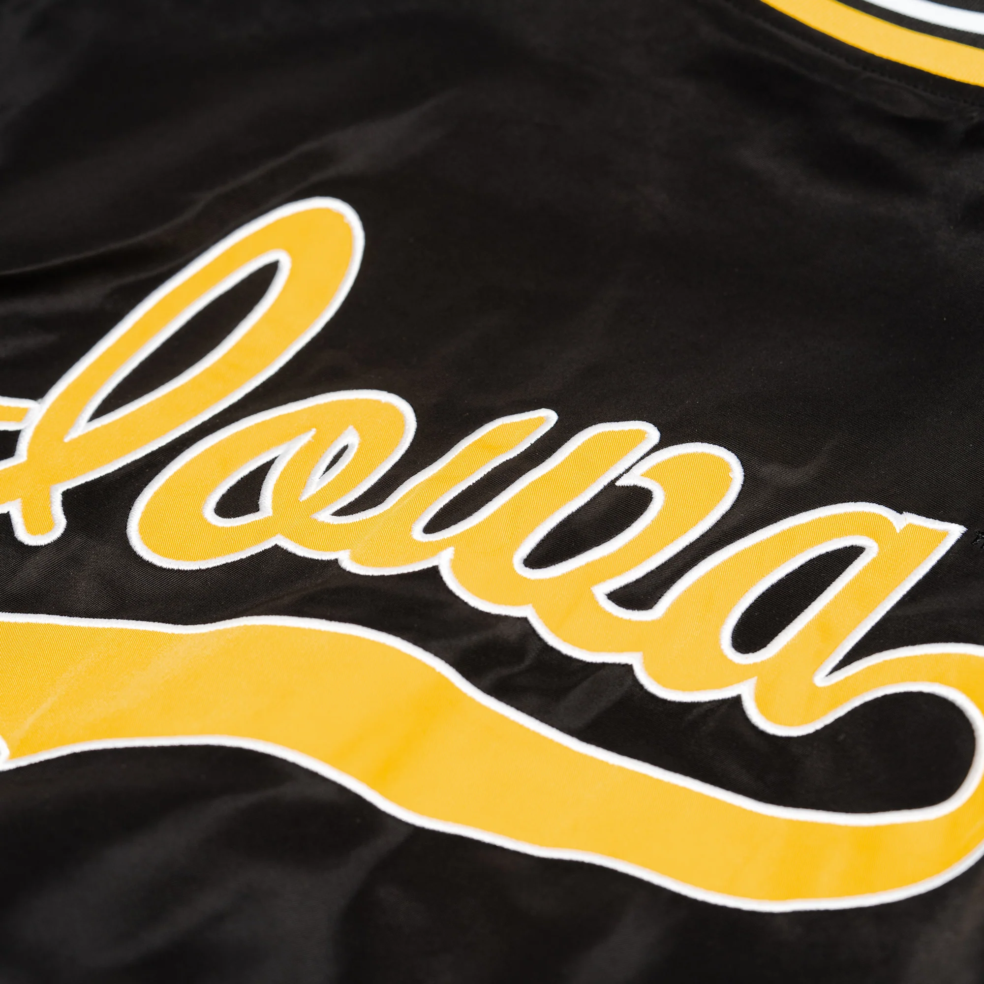 Iowa Hawkeyes Vintage Script Bomber Jacket - Image 3