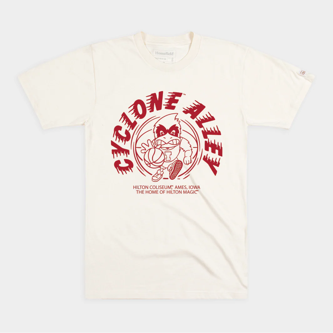 Iowa State "Cyclone Alley" Basketball Tee