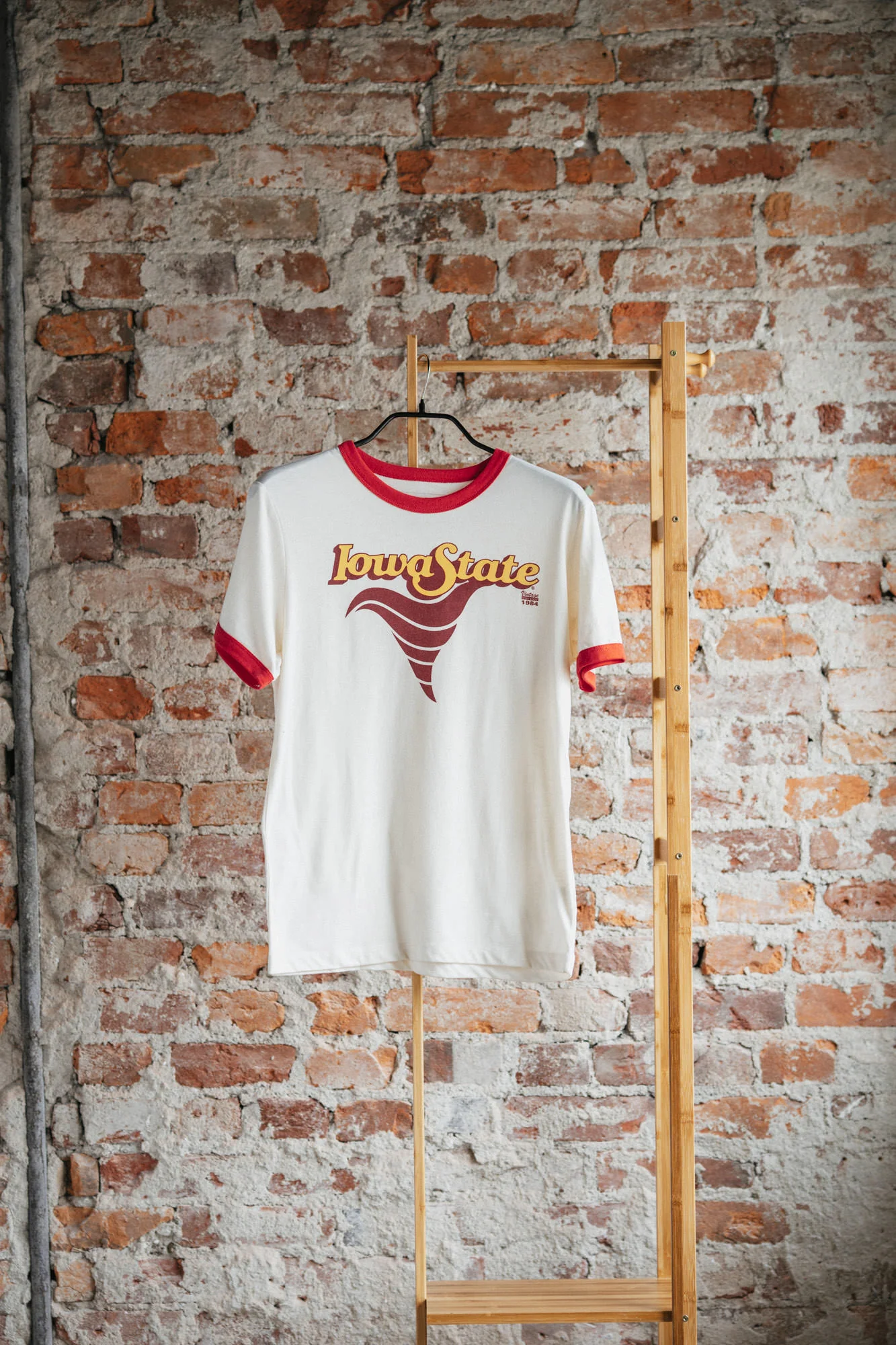 Iowa State Cyclone Logo Ringer Tee - Image 2