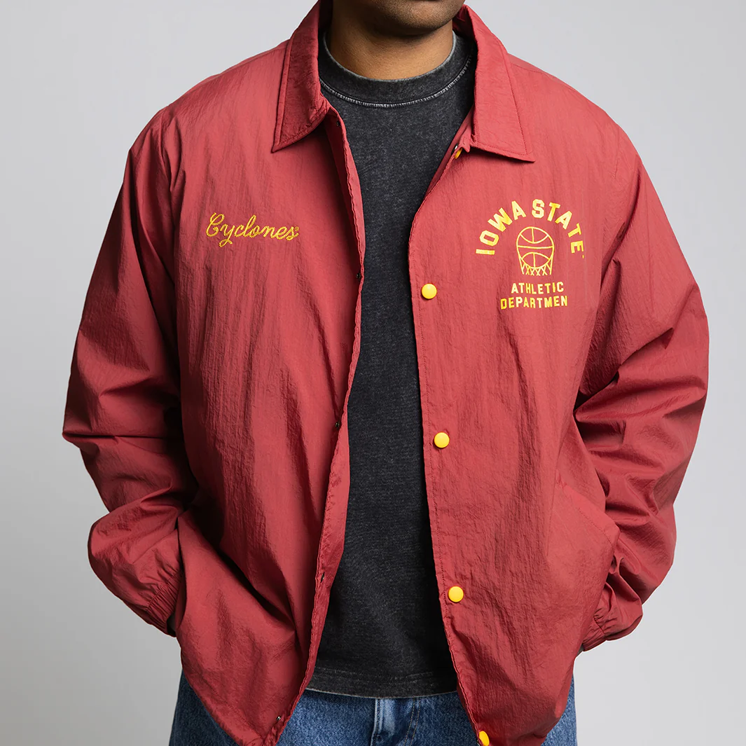 Iowa State Cyclones Basketball 1970s Coaches Jacket - Image 4