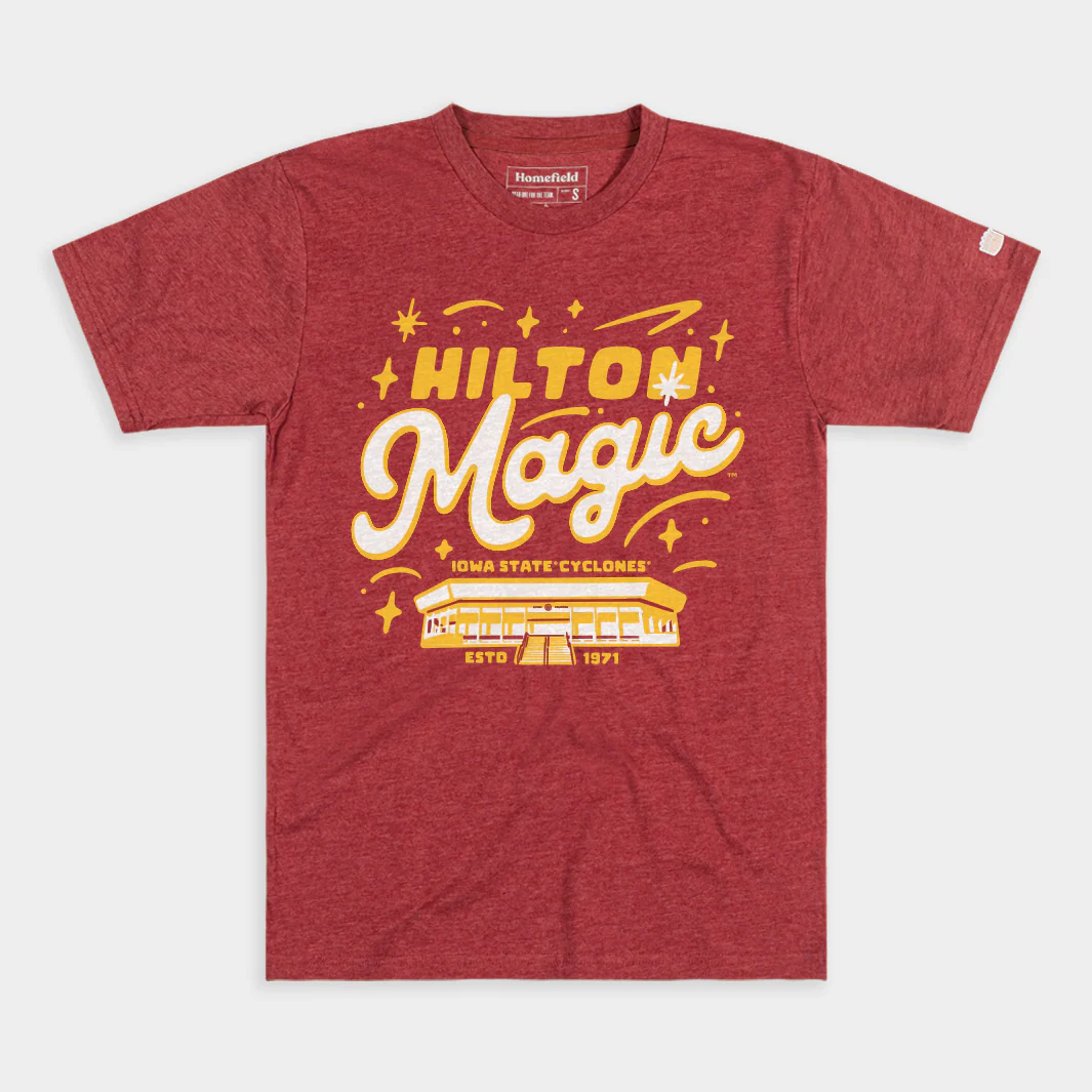 Iowa State Cyclones "Hilton Magic" Cardinal Tee