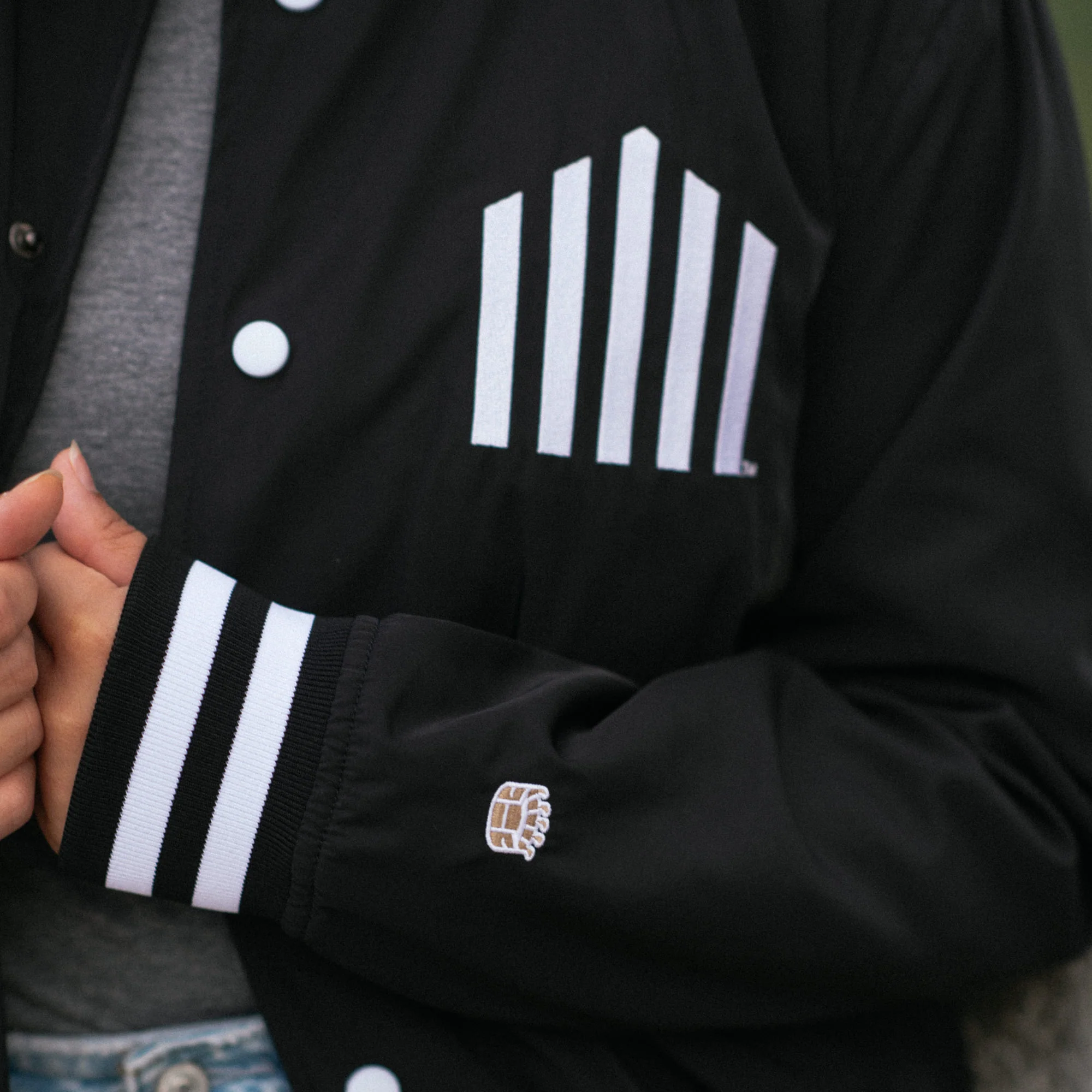 Vintage-Inspired Iowa State Jack Trice Bomber Jacket - Image 5