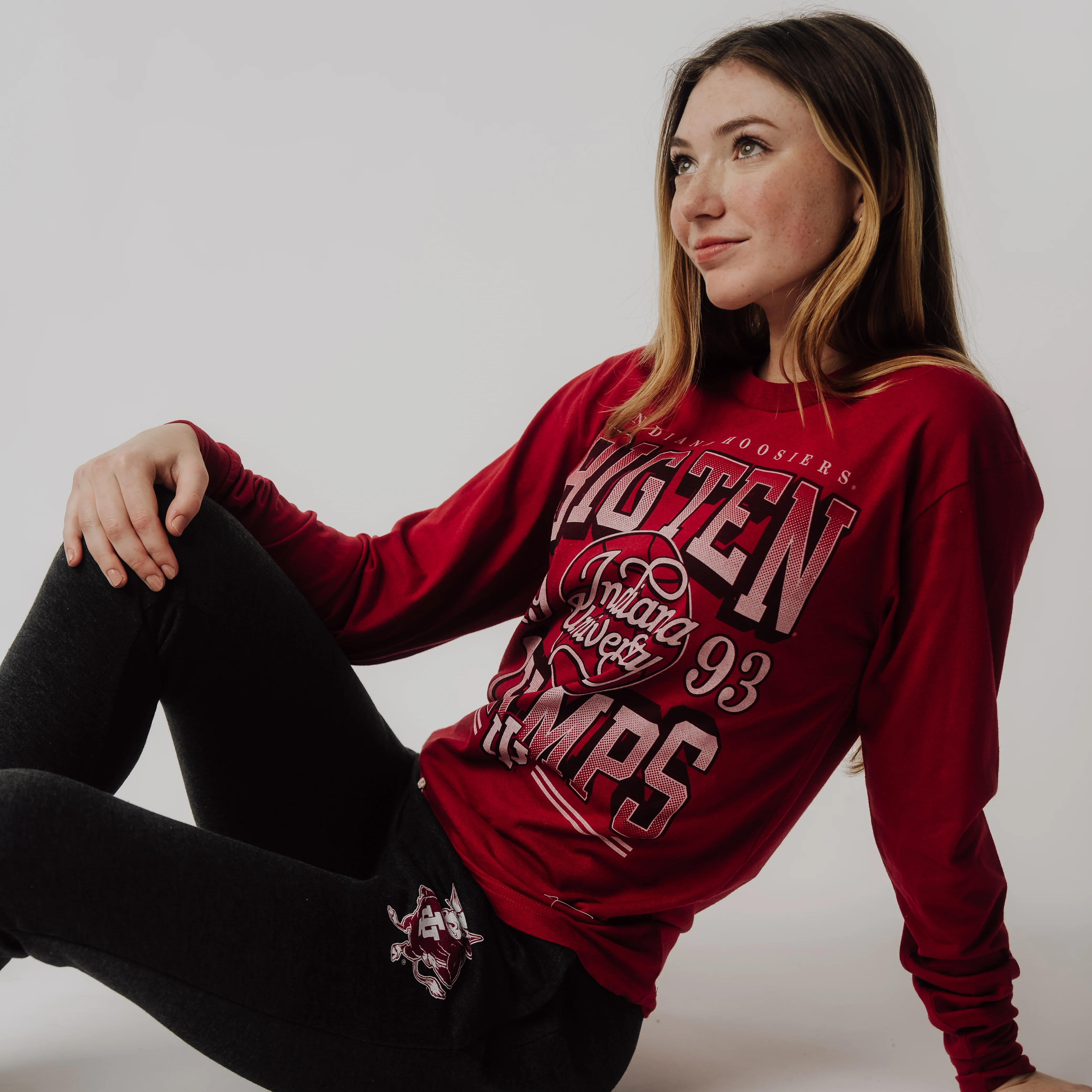 IU 1993 Men's Basketball Big Ten Champs Long Sleeve - Image 2