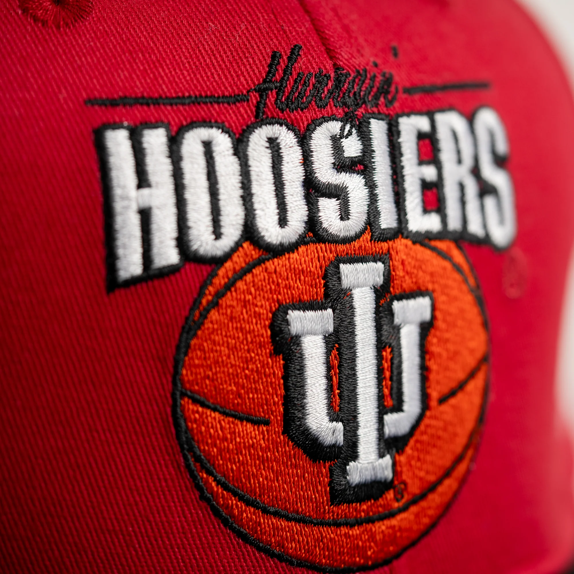 IU Basketball "Hurryin' Hoosiers" Retro Snapback Hat - Image 4
