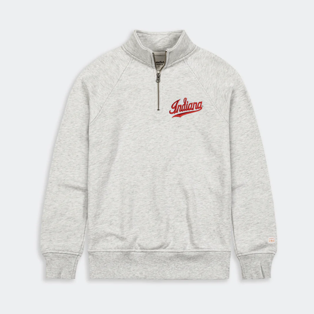 IU Hoosiers Basketball Script Quarter Zip