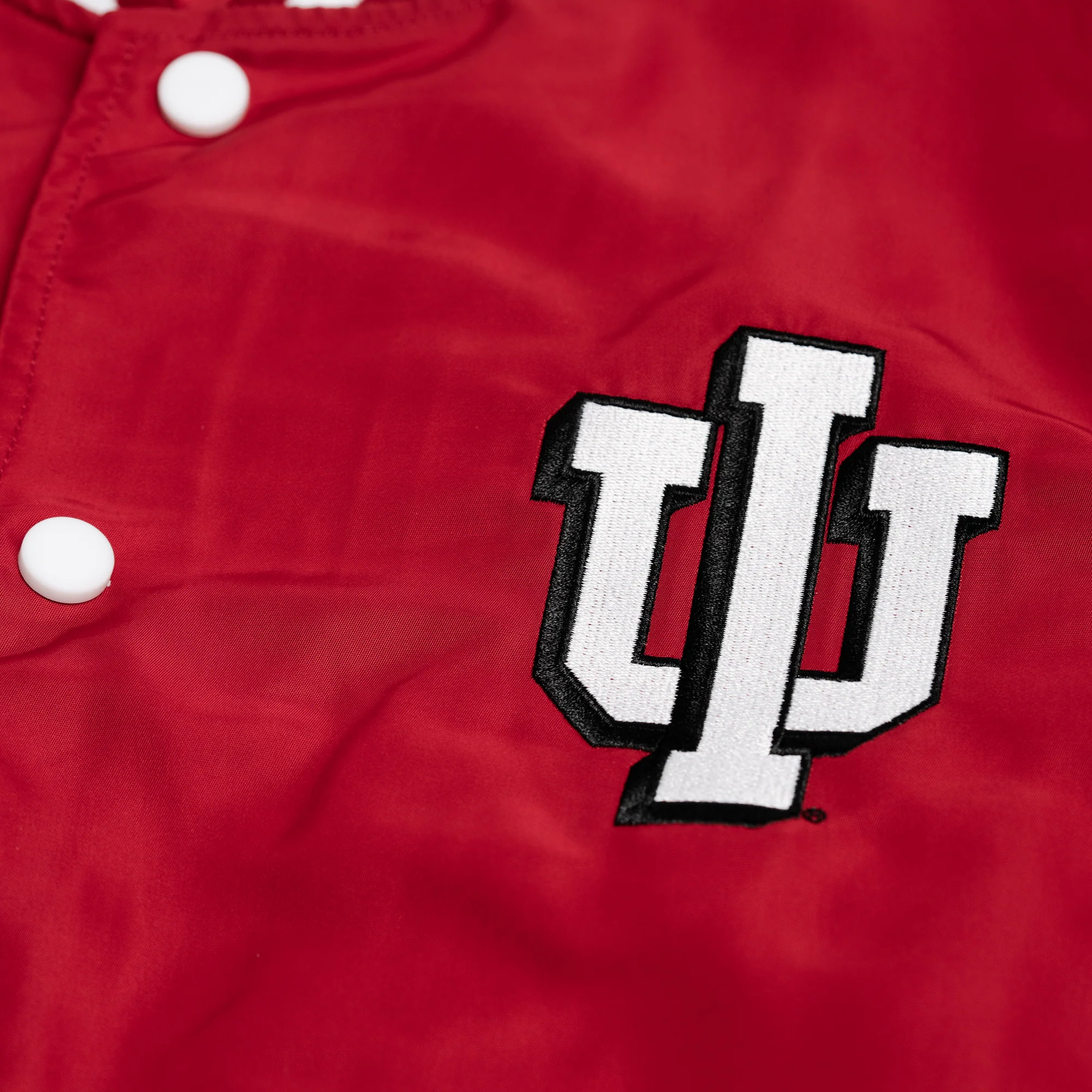 IU Hoosiers Drop Shadow Logo Bomber Jacket - Image 4