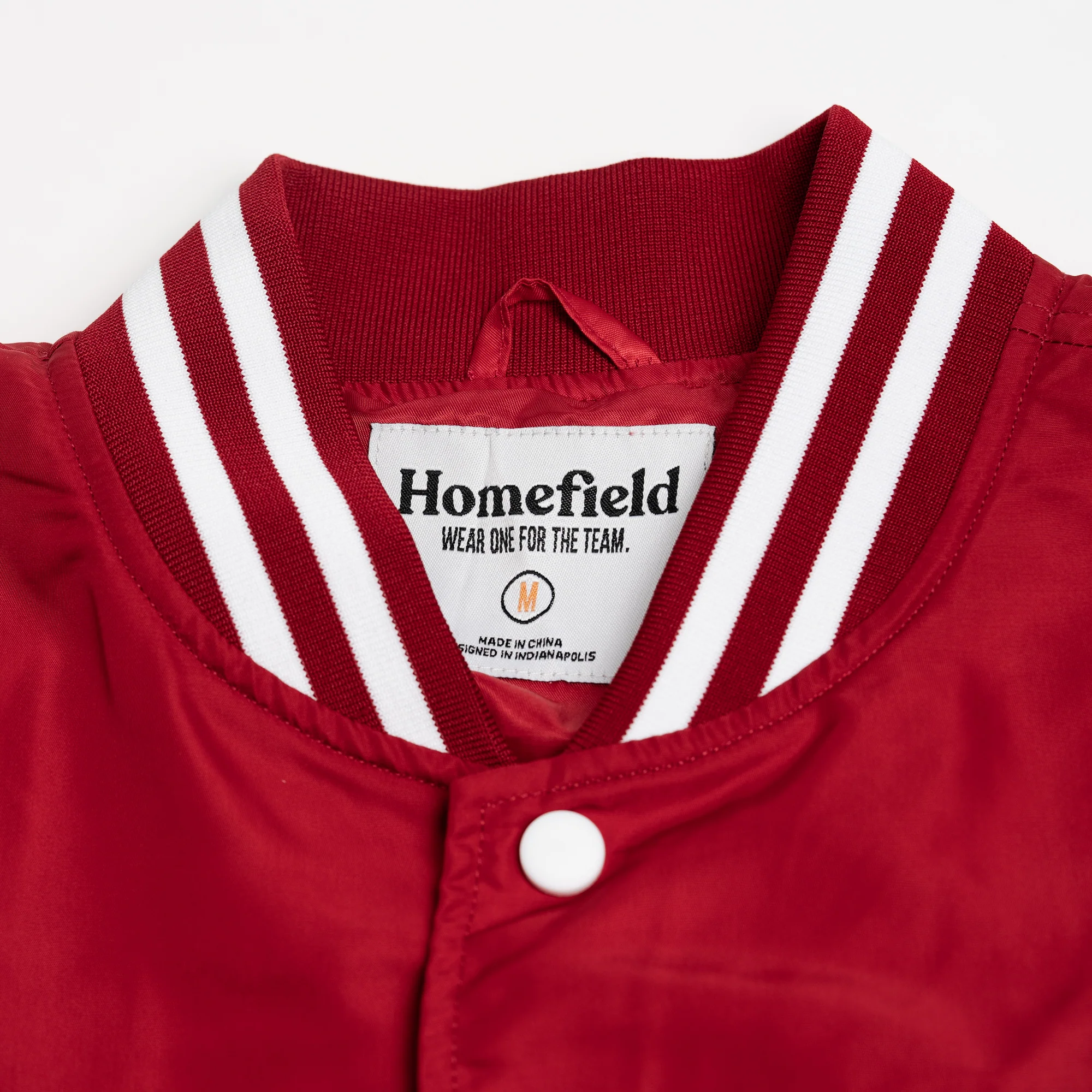 IU Hoosiers Drop Shadow Logo Bomber Jacket - Image 5