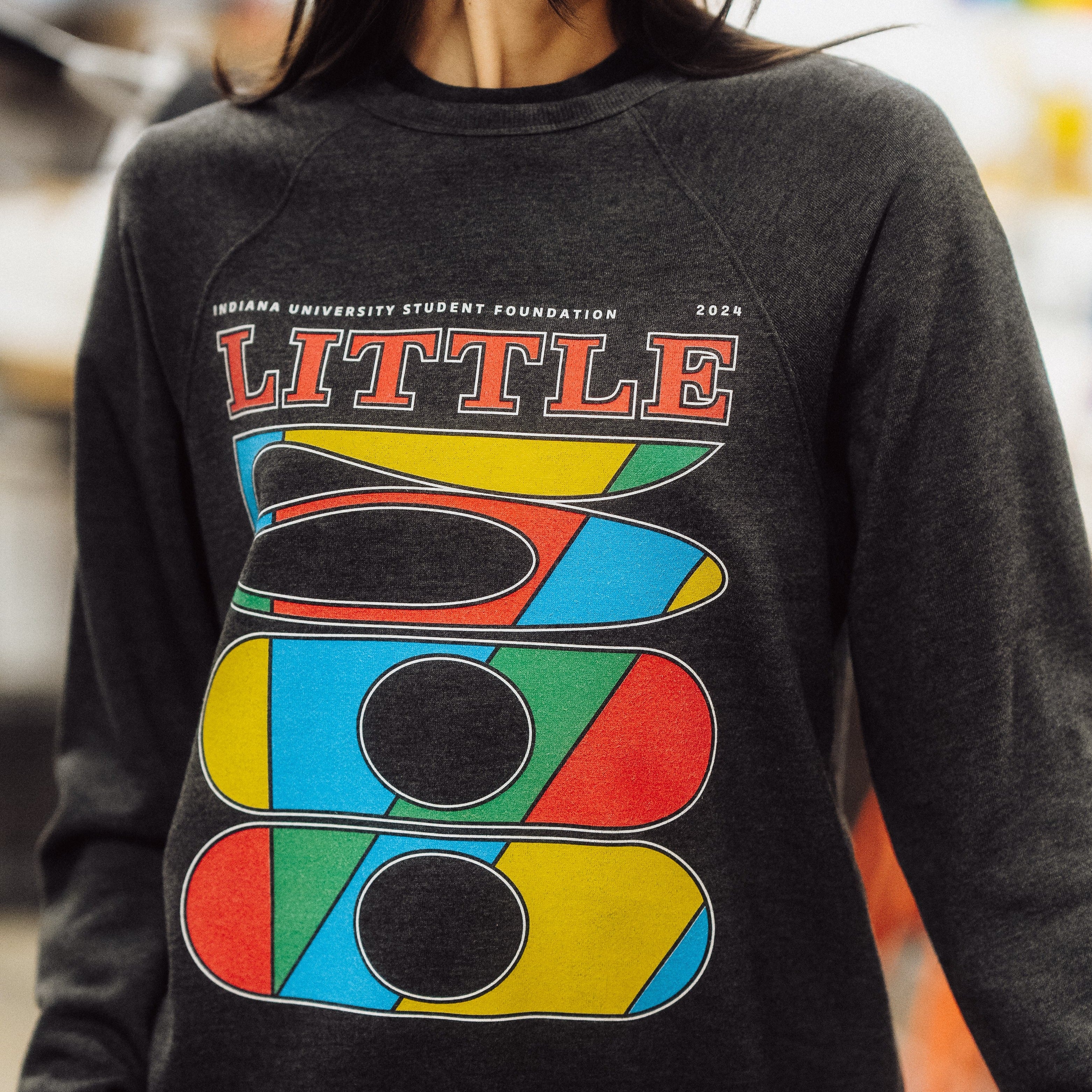 IU Student Foundation 2024 Little 500 Crewneck - Image 2