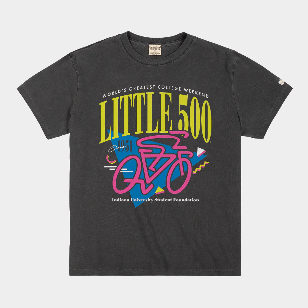 IU Student Foundation Little 500 1990s-Inspired Retro Heavyweight Tee