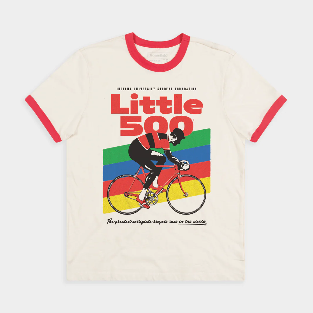 IU Student Foundation Little 500 "Greatest In The World" Ringer Tee