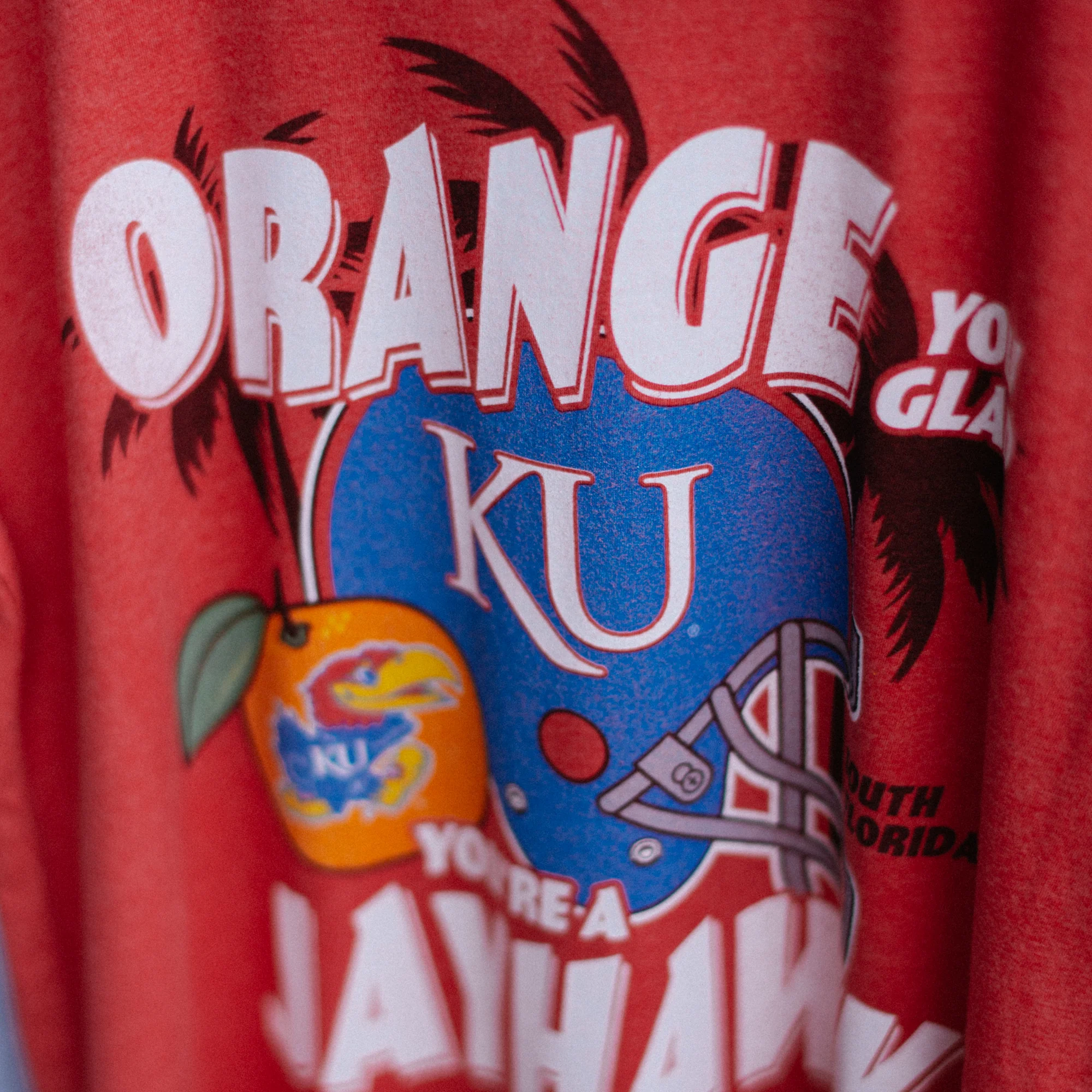 Kansas Jayhawks "Orange You Glad" Long Sleeve - Image 2