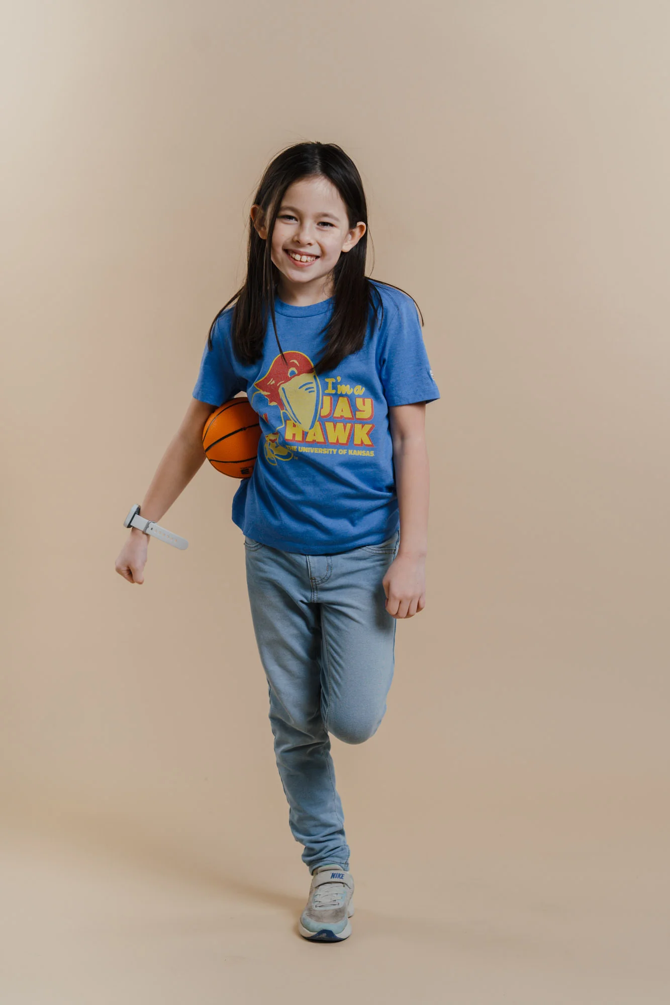 Kansas Retro "I'm a Jayhawk" Youth Tee - Image 2