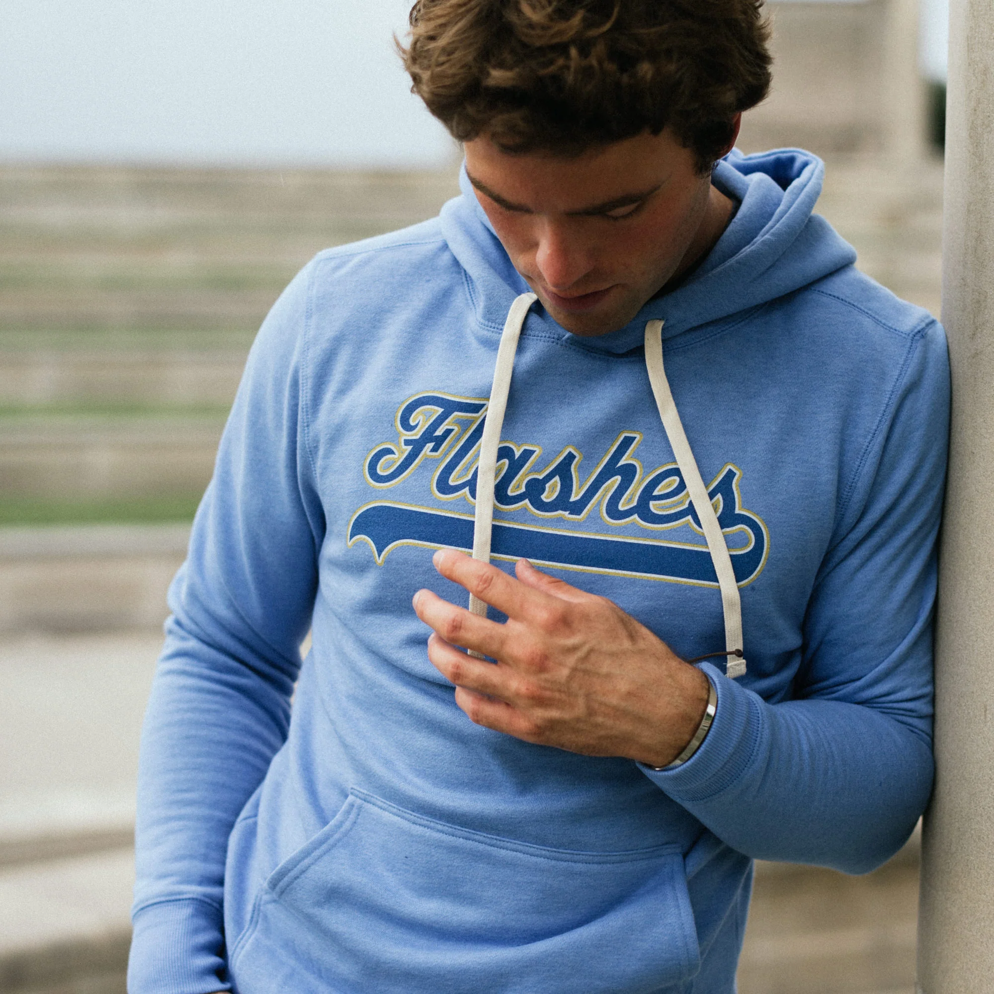 Kent State Flashes Vintage Script Hoodie - Image 2