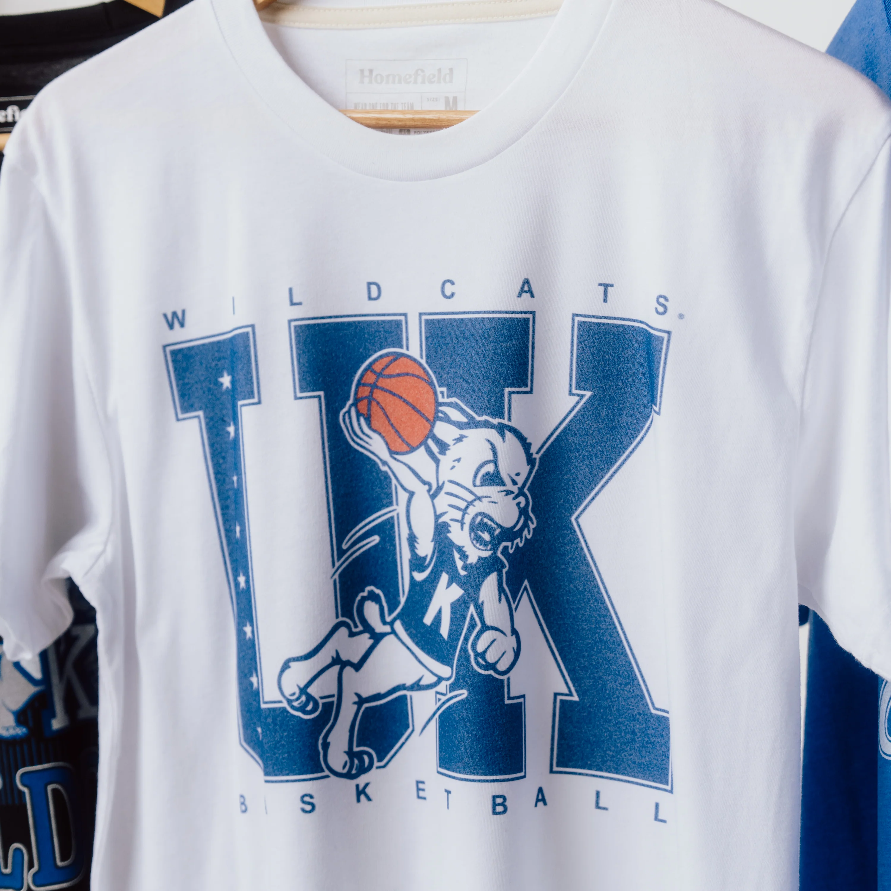 Kentucky Wildcats Basketball 8-Star Vintage Tee - Image 2