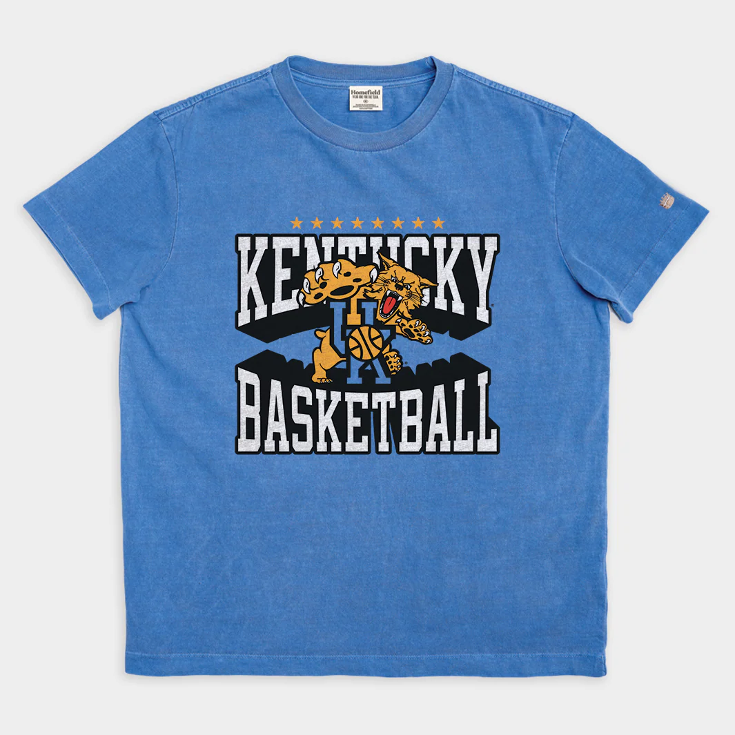 Kentucky Wildcats Basketball Retro Heavyweight Tee