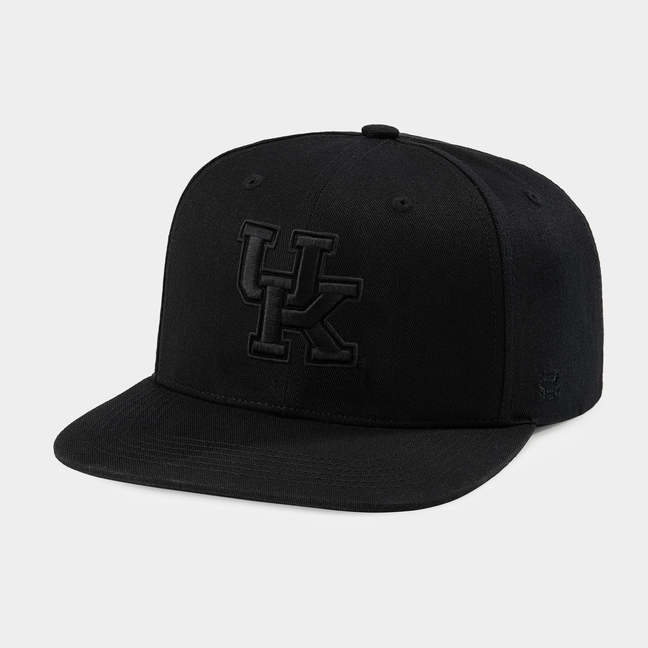 Kentucky Wildcats Logo Blackout Snapback Hat