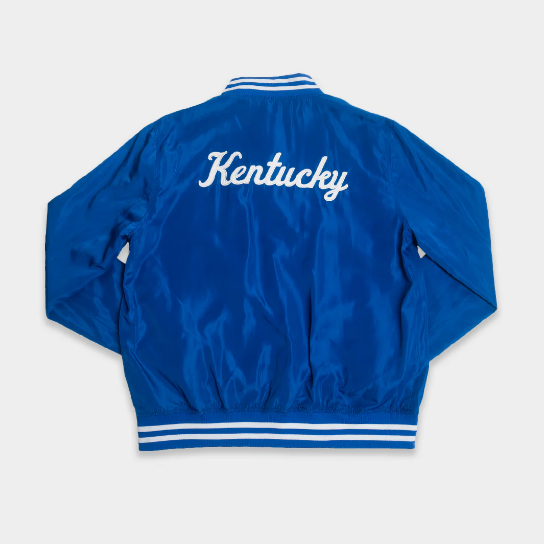 Kentucky Wildcats Retro Bomber Jacket - Image 2