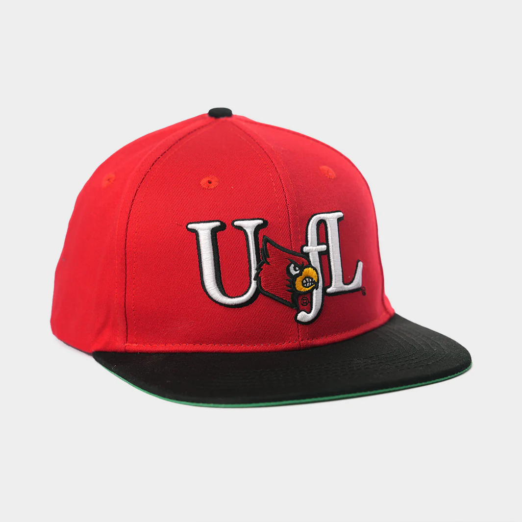 Louisville Cardinals Retro U of L Snapback Hat - Image 2