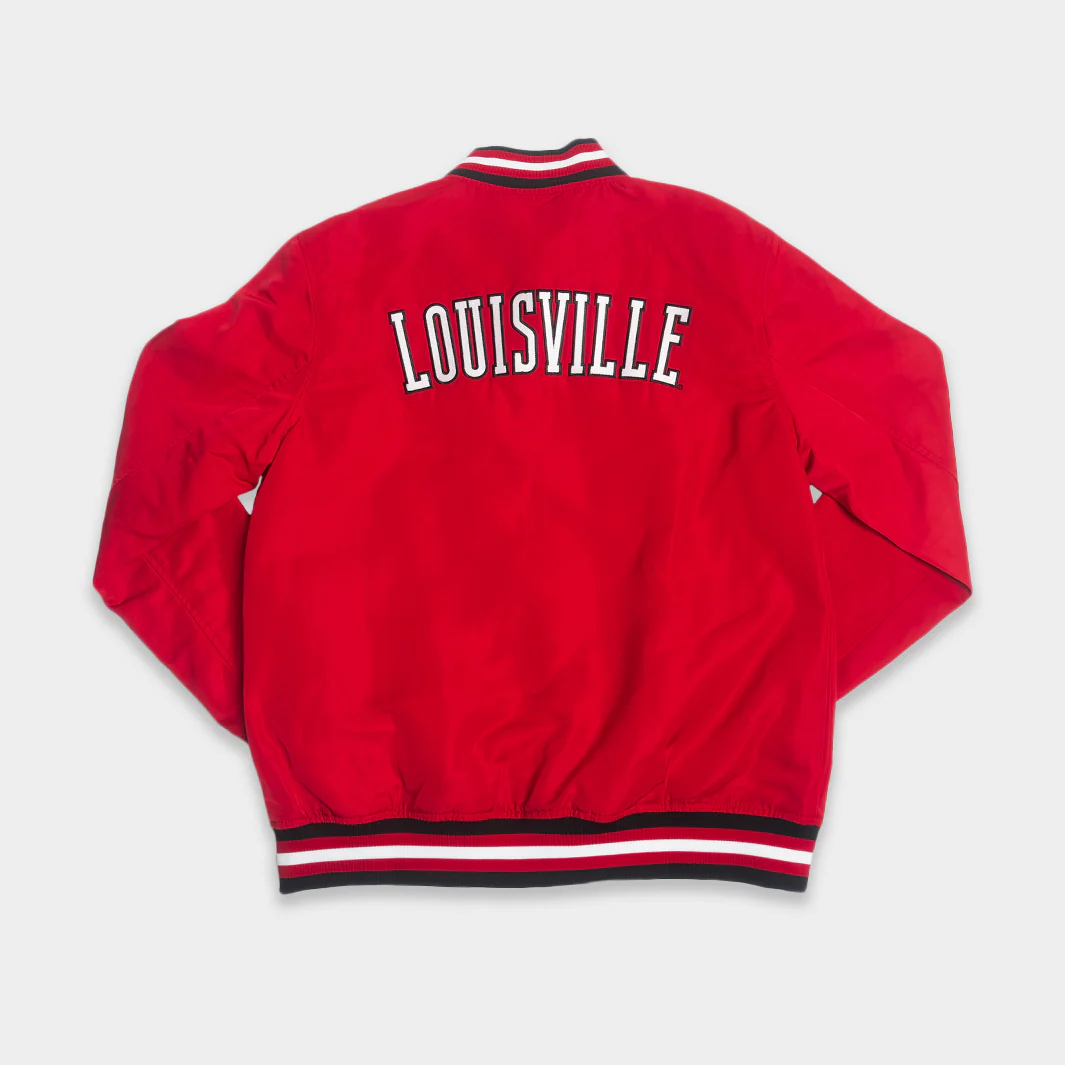 Louisville Cardinals Vintage Logo Bomber Jacket - Image 2
