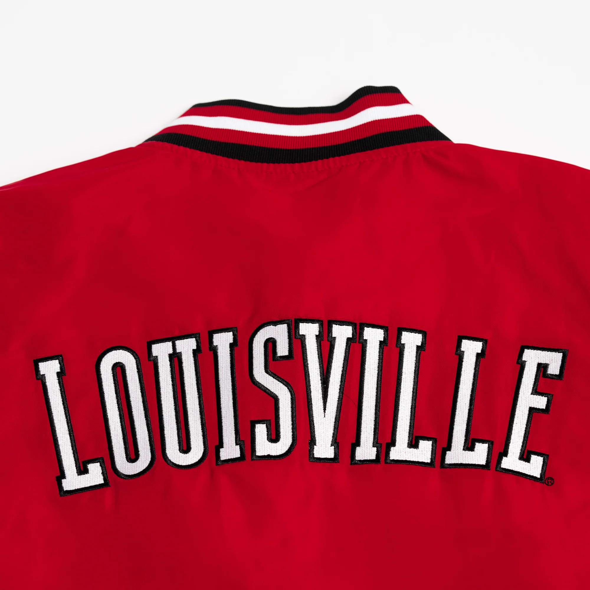 Louisville Cardinals Vintage Logo Bomber Jacket - Image 3