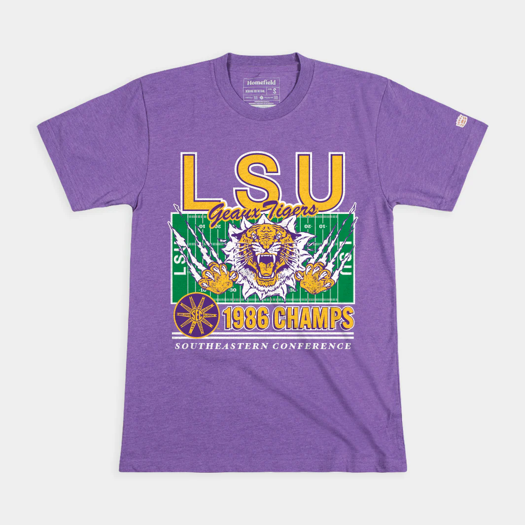 LSU Football 1986 SEC Champions Tee