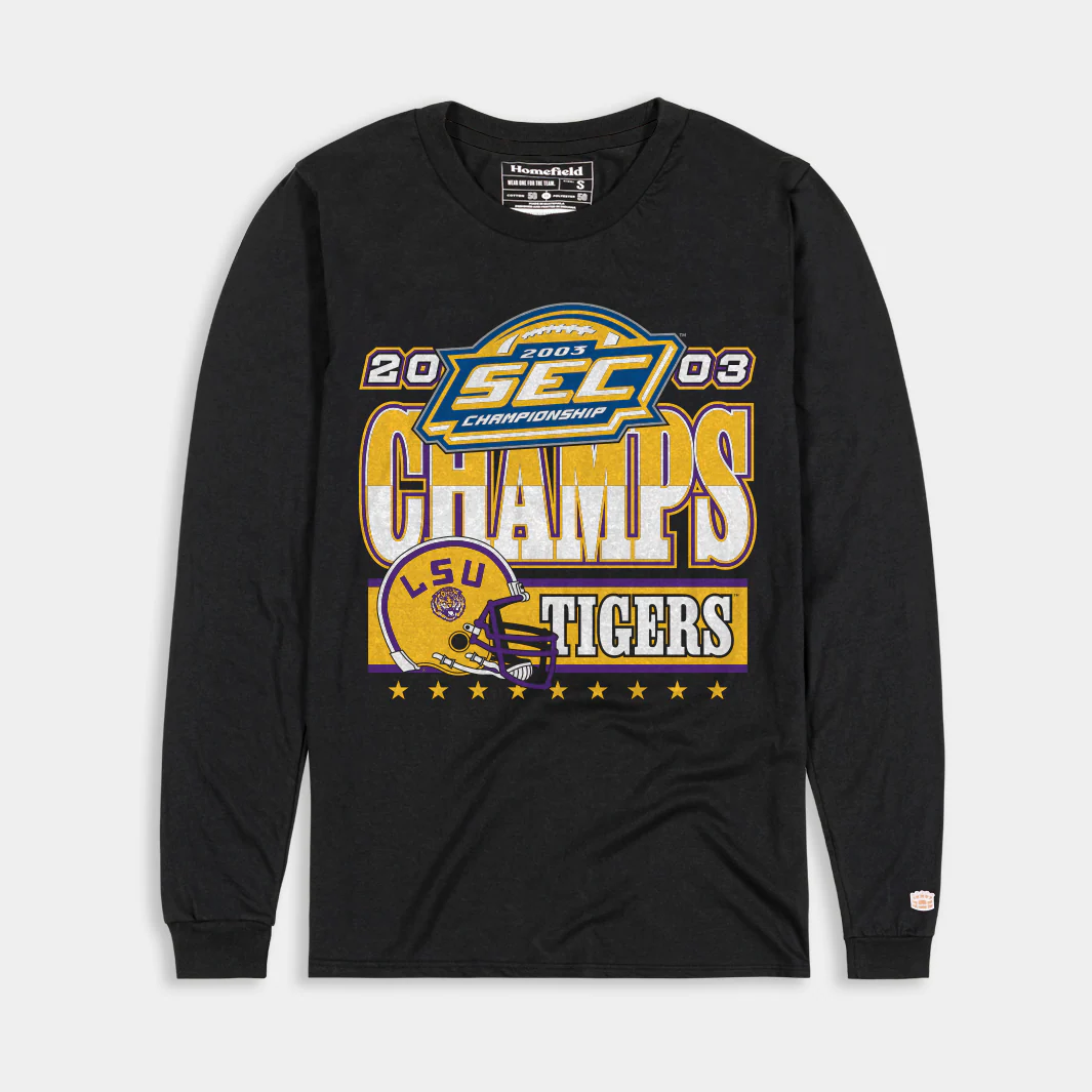 LSU Football 2003 SEC Champions Long Sleeve