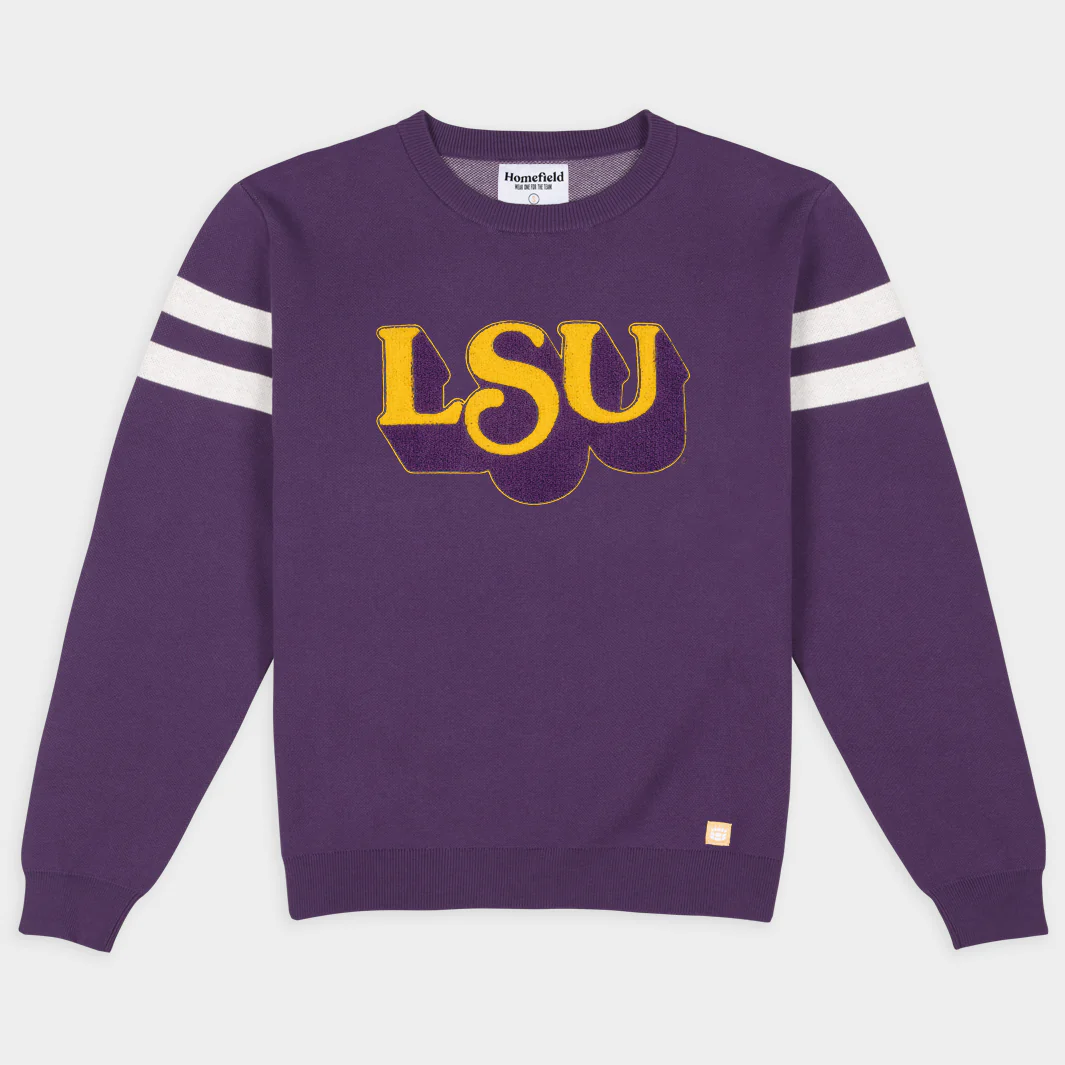 LSU Tigers Vintage Logo Sweater