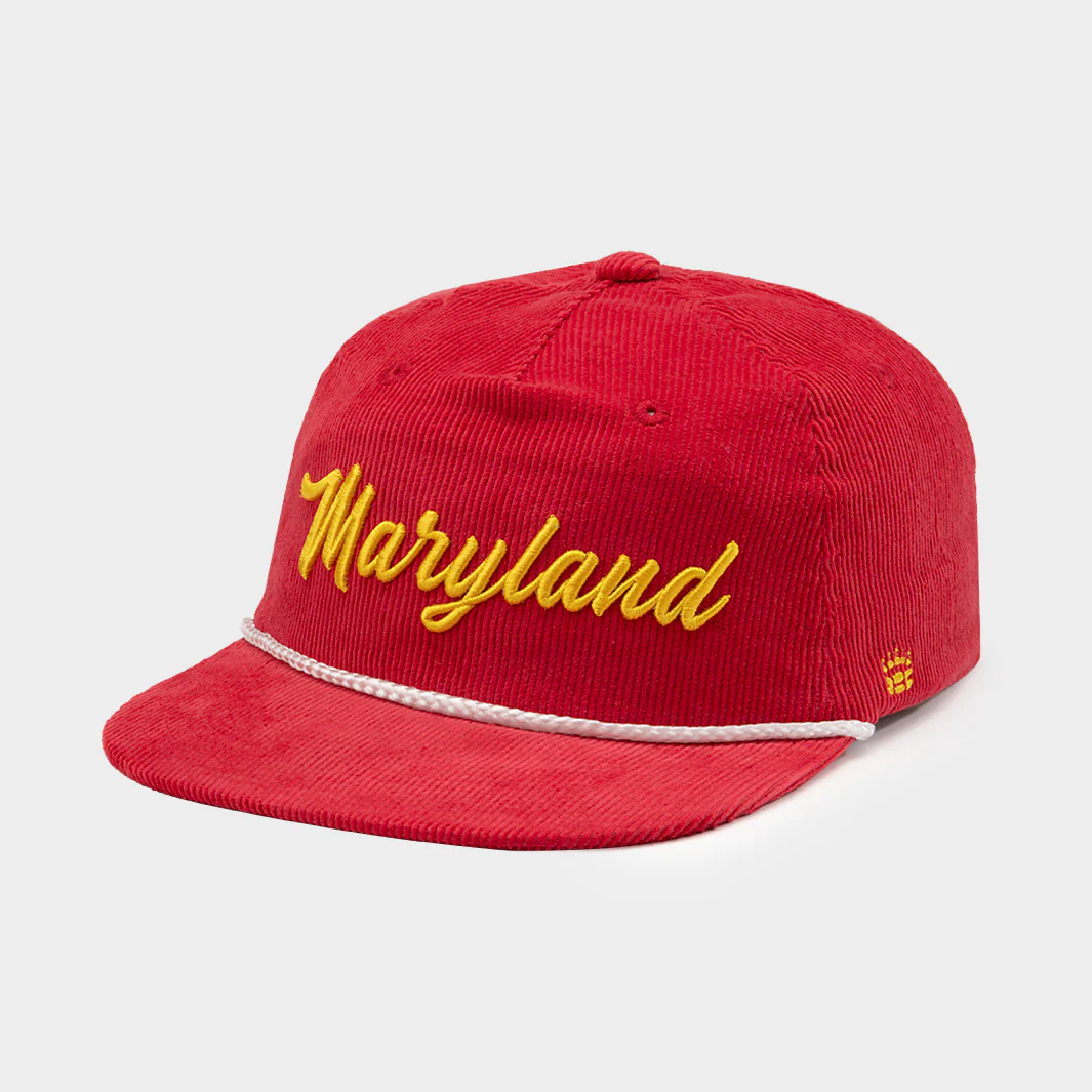 Maryland Terrapins Retro Corduroy Hat